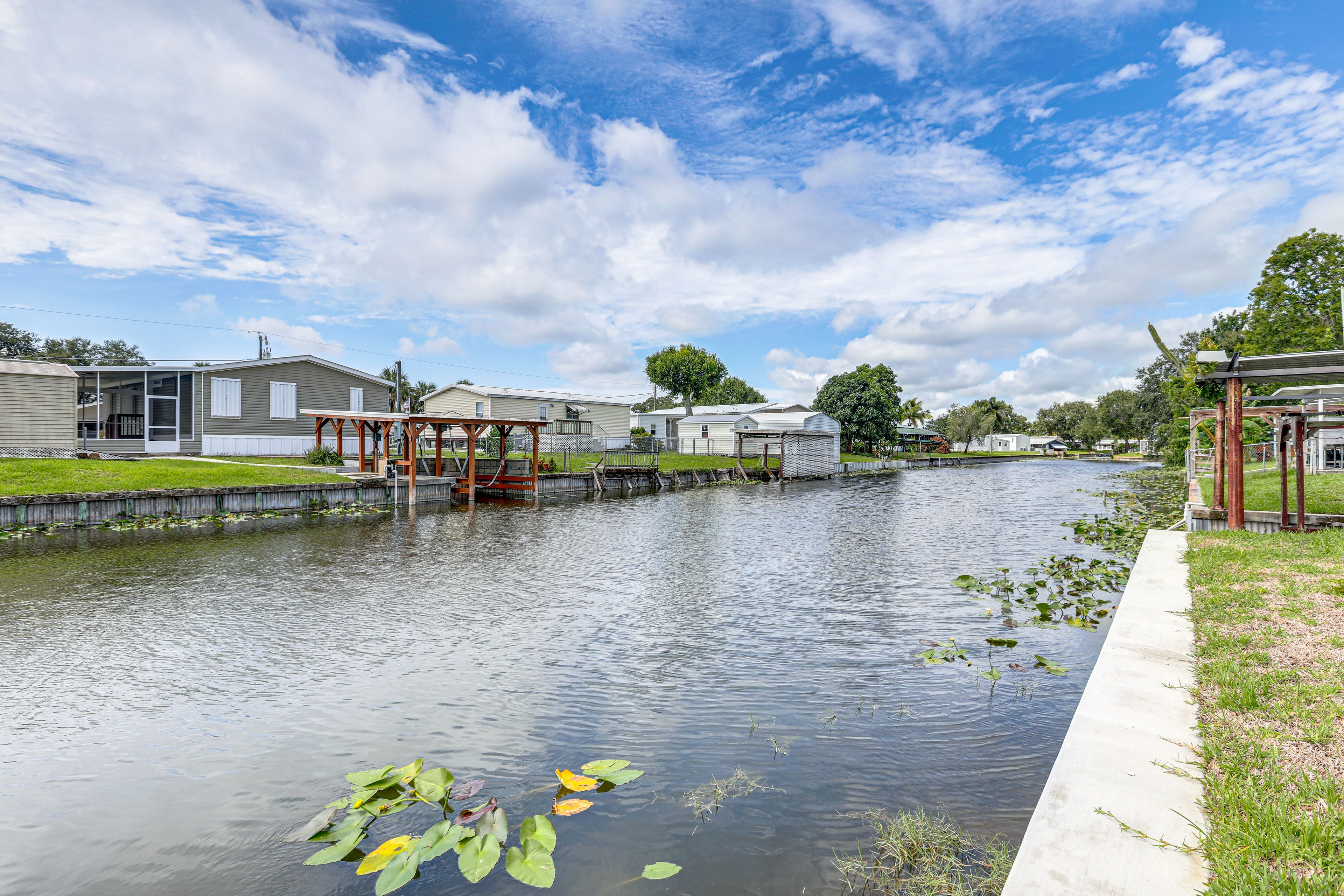 Direct Canal Access | Single-Story Home