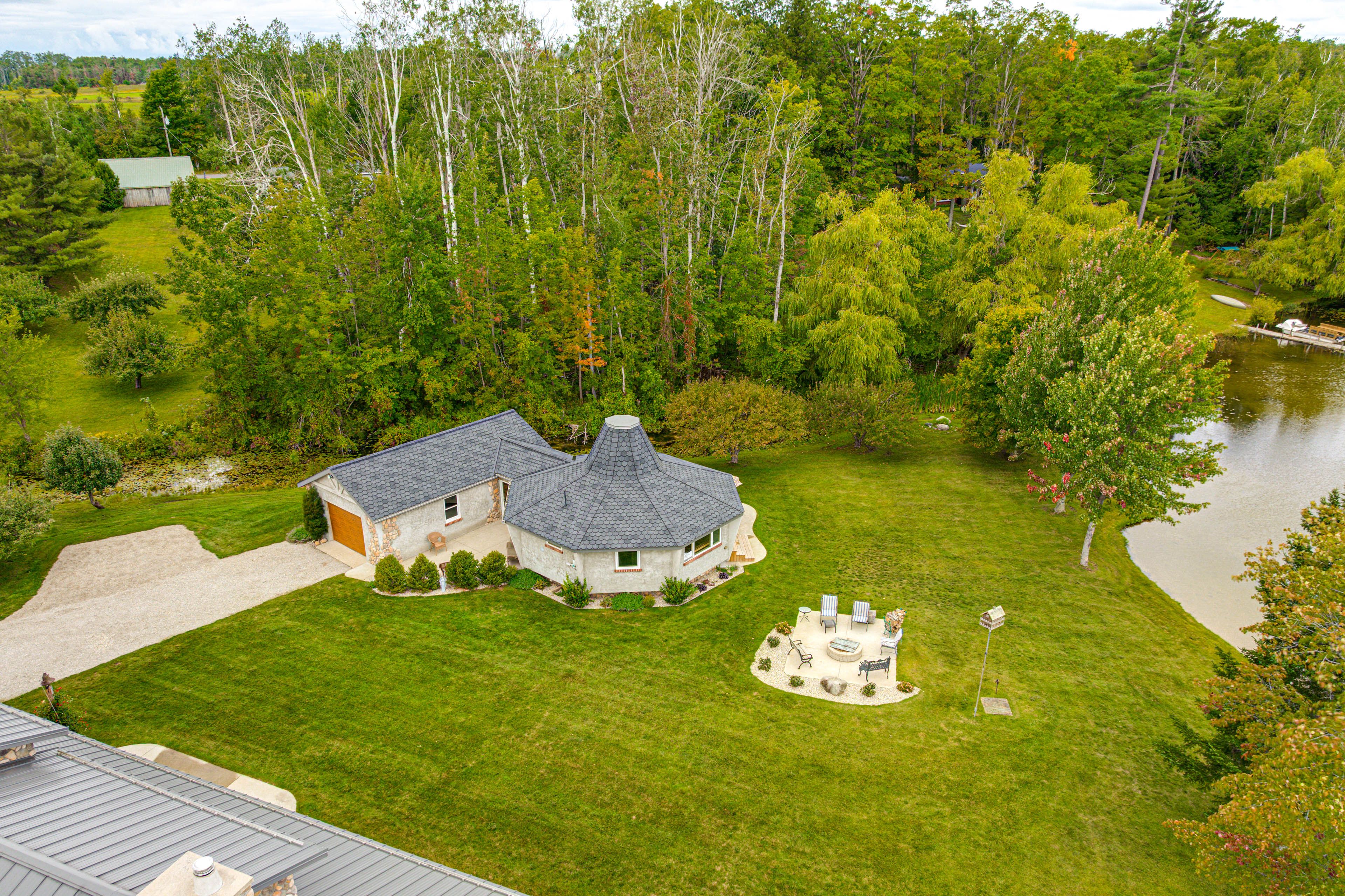 Aerial View | Single-Story Home