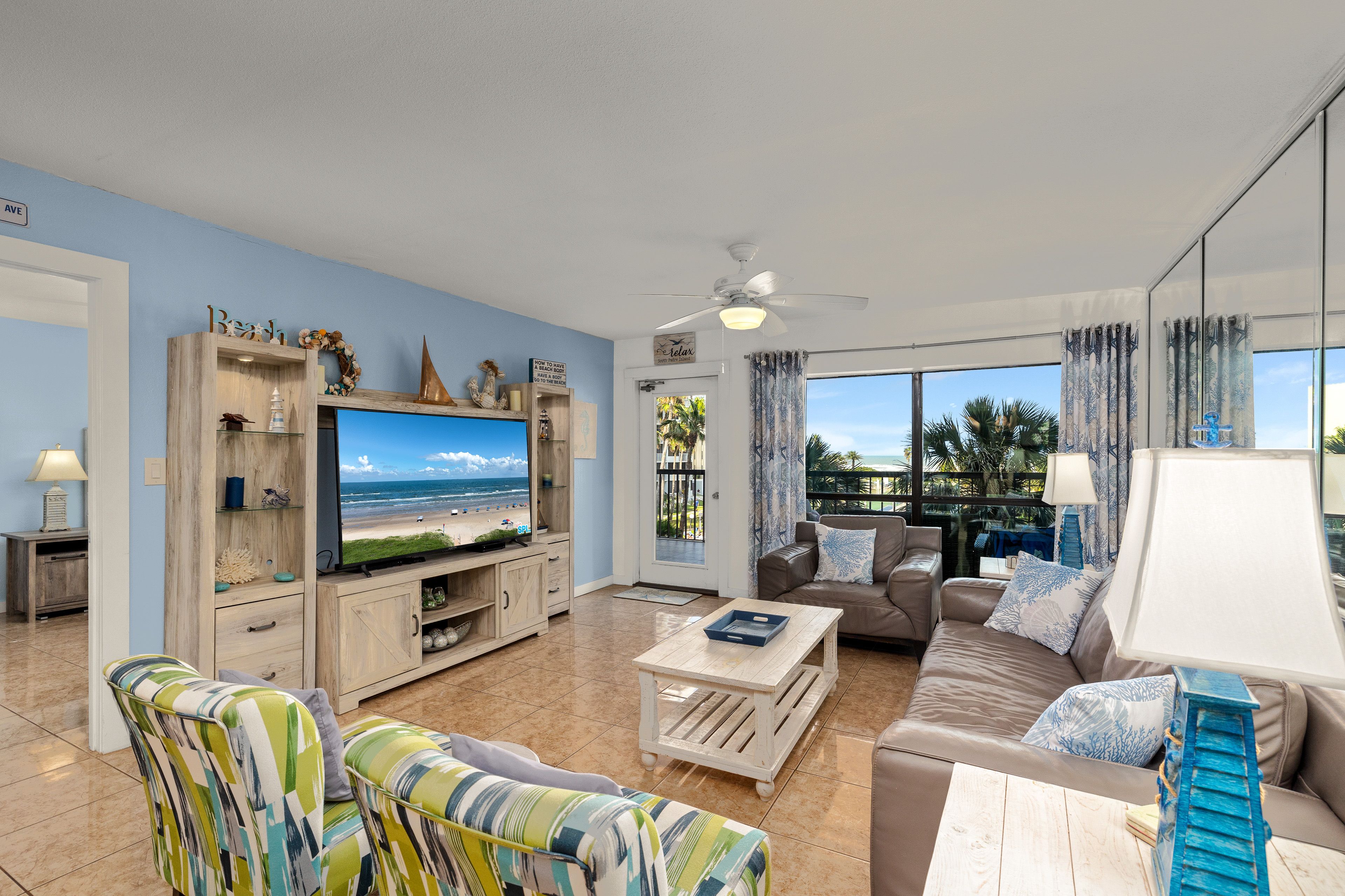 Living Room | Single-Story Unit | 3rd-Floor Condo | Free WiFi