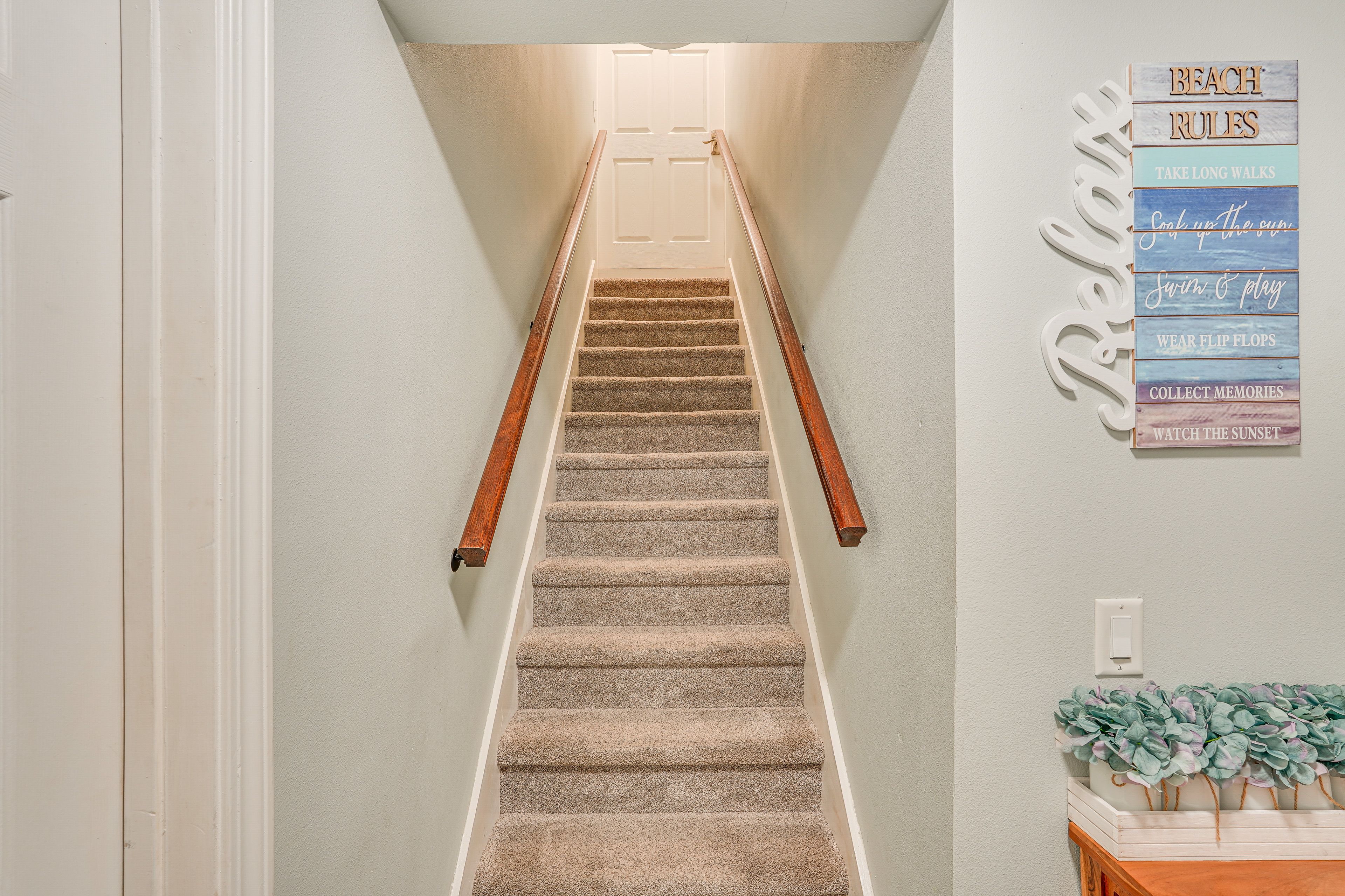 Stairs to Unit Entrance
