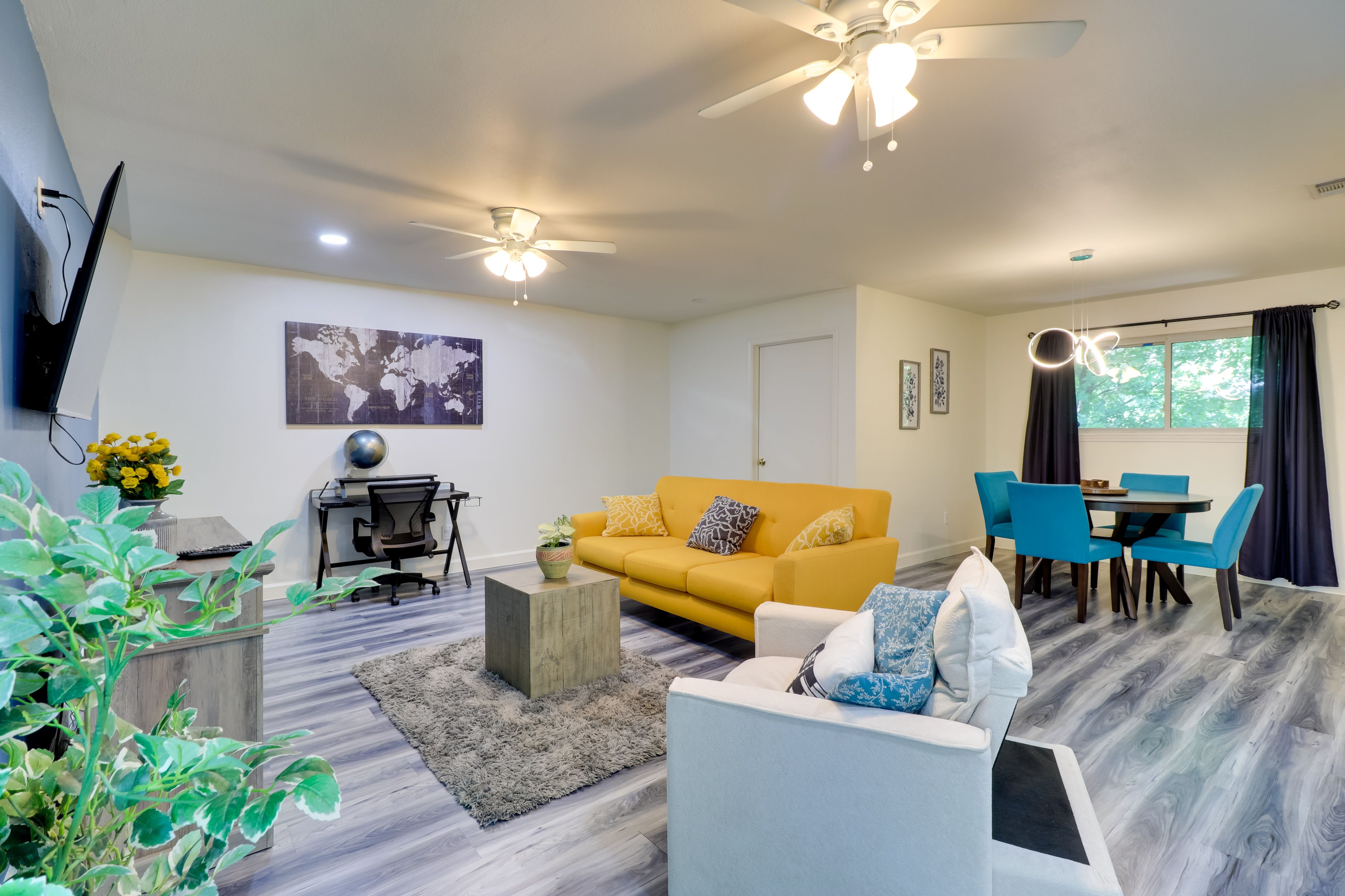Georgetown Vacation Rental | 2BR | 1BA | 750 Sq Ft | Stairs Required