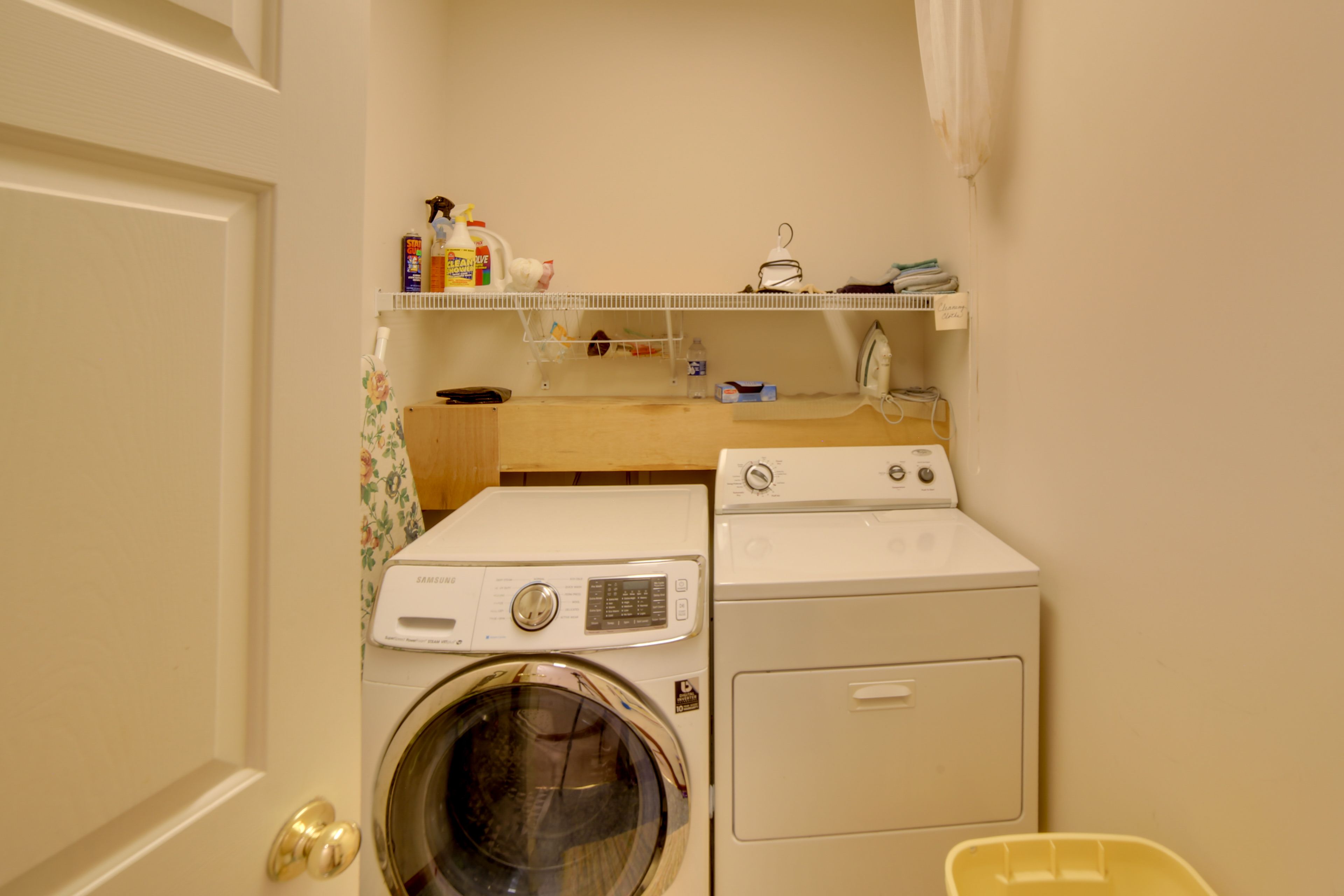 Laundry Room | Detergent | Iron & Board | 1st Floor