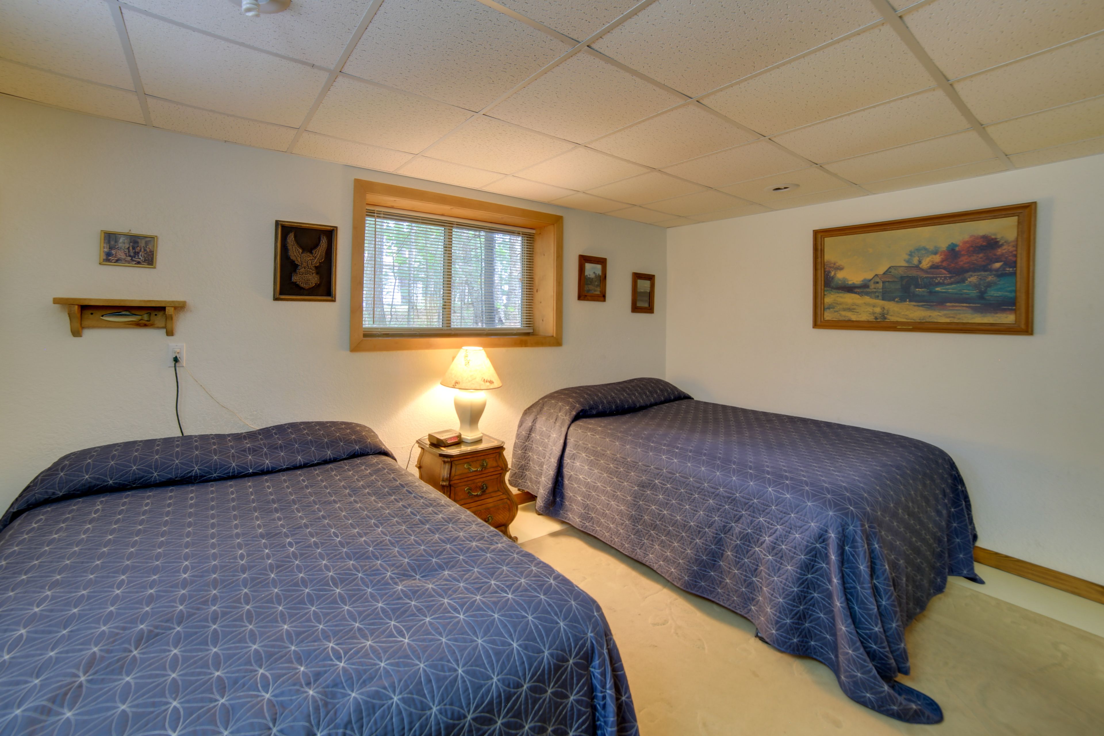 Bedroom 4 | 2 Queen Beds | Basement