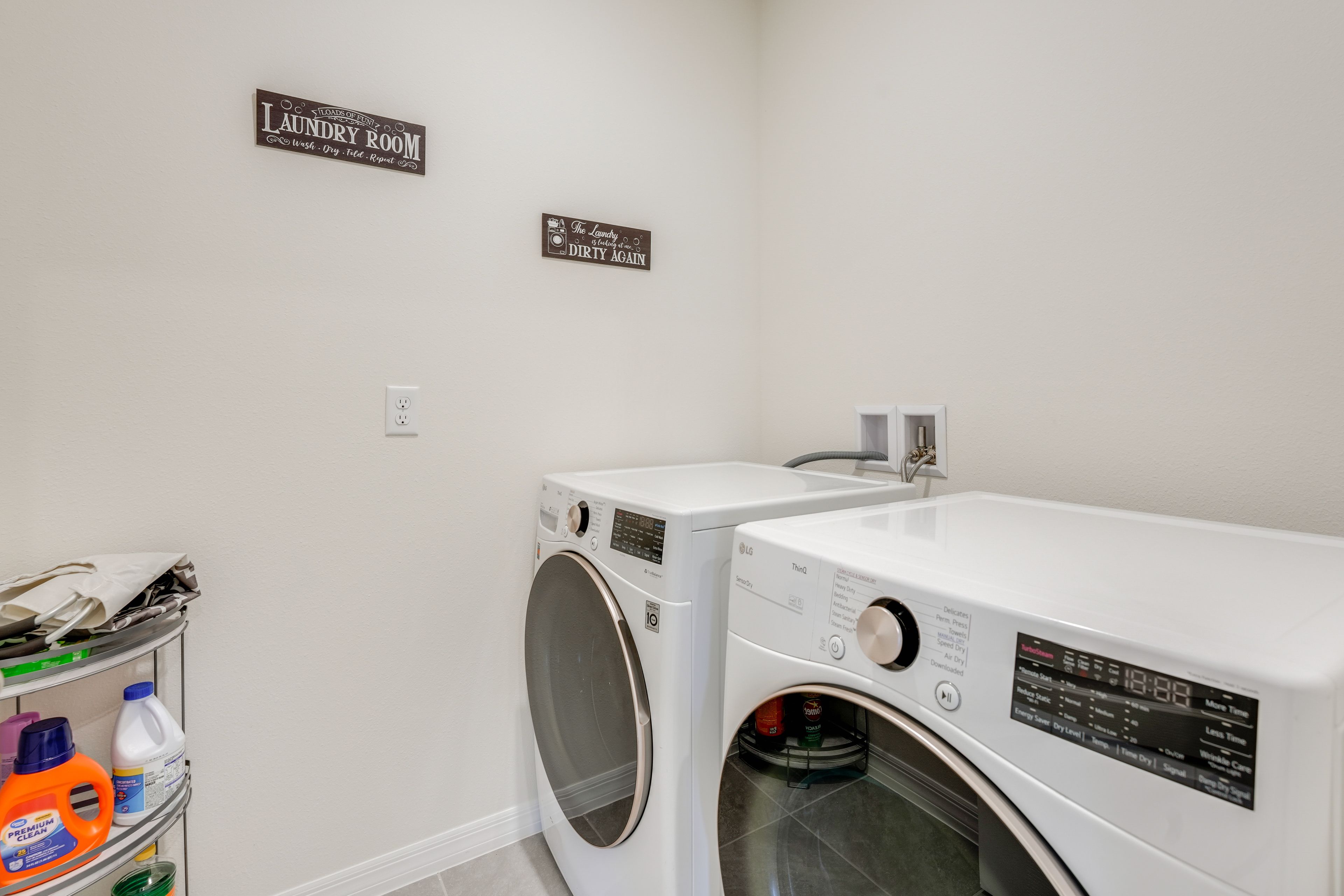 Laundry Room | Detergent | Iron & Board