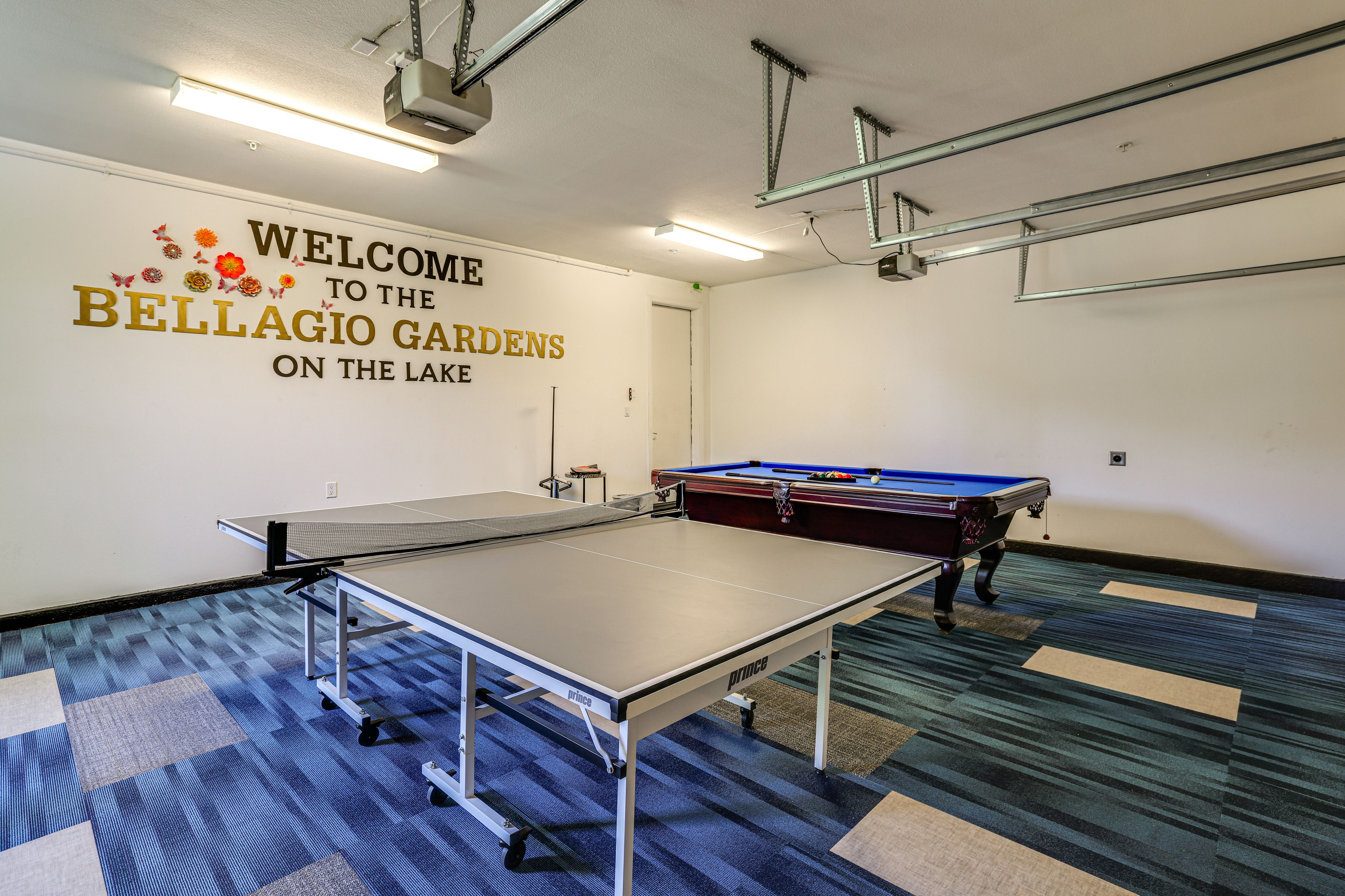 Game Room | 1st Floor | Ping-Pong & Pool Tables | Arcade Console