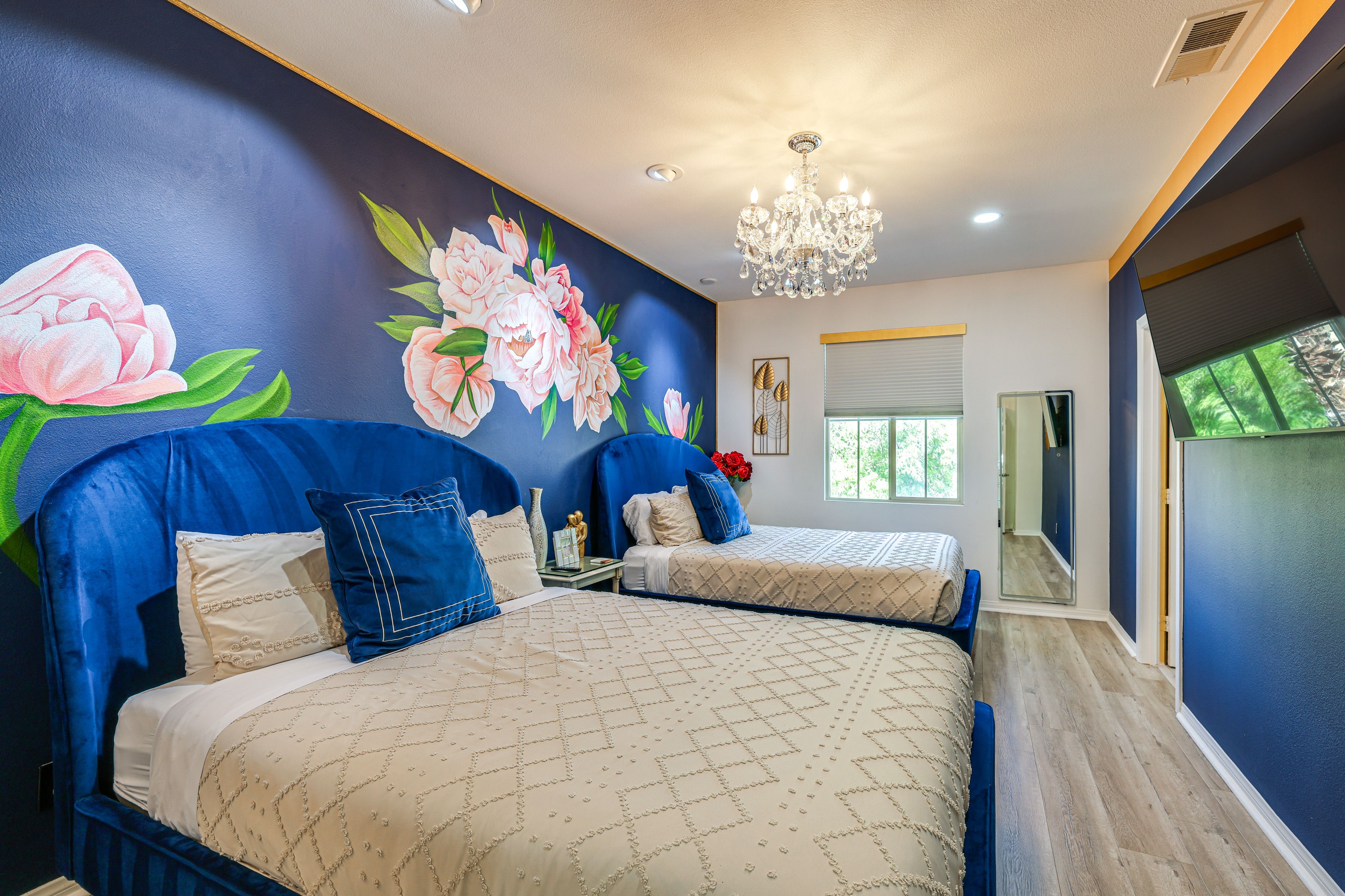 Bedroom 3 | 2nd Floor | 2 Queen Beds | Smart TV