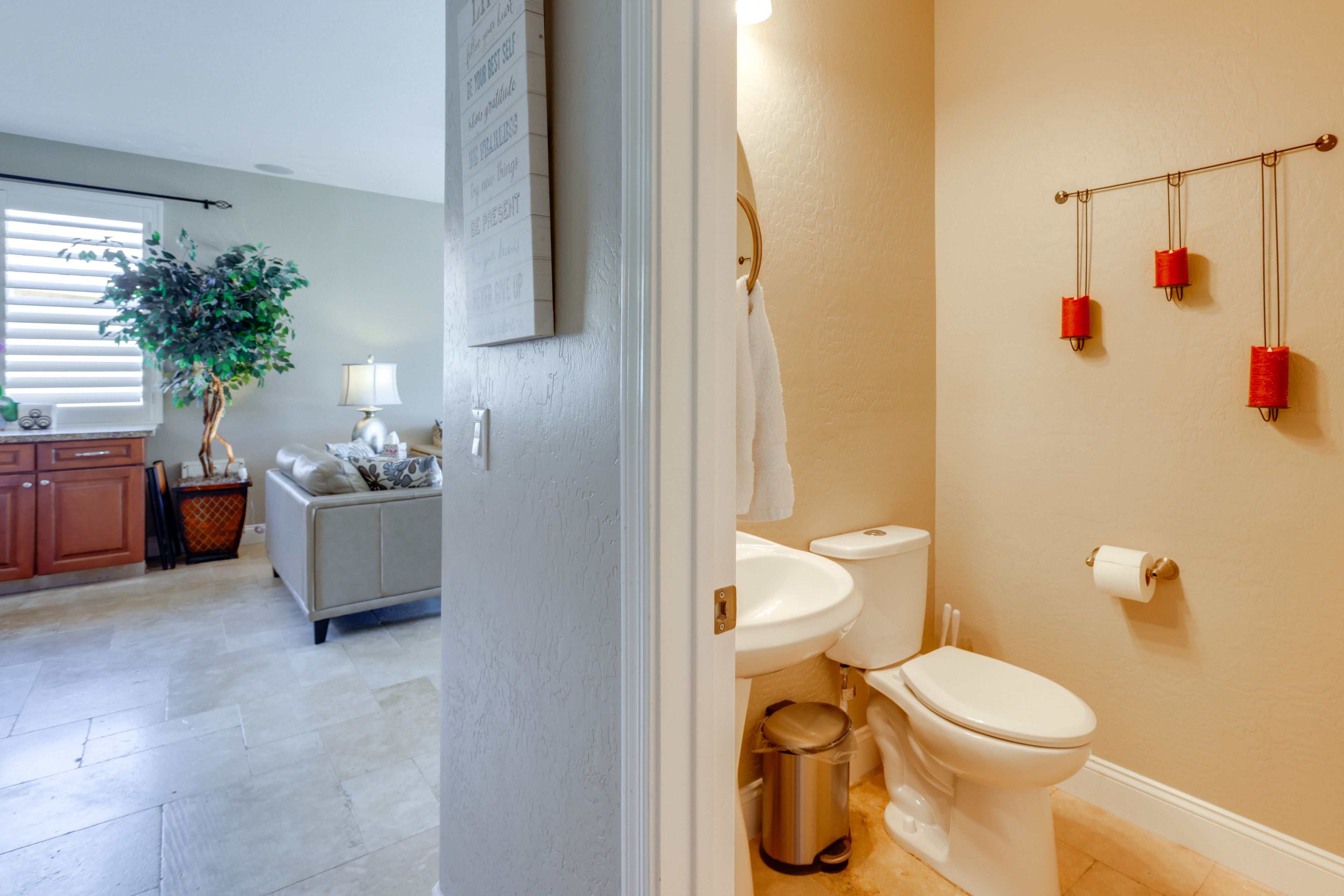 Half Bath | 1st Floor