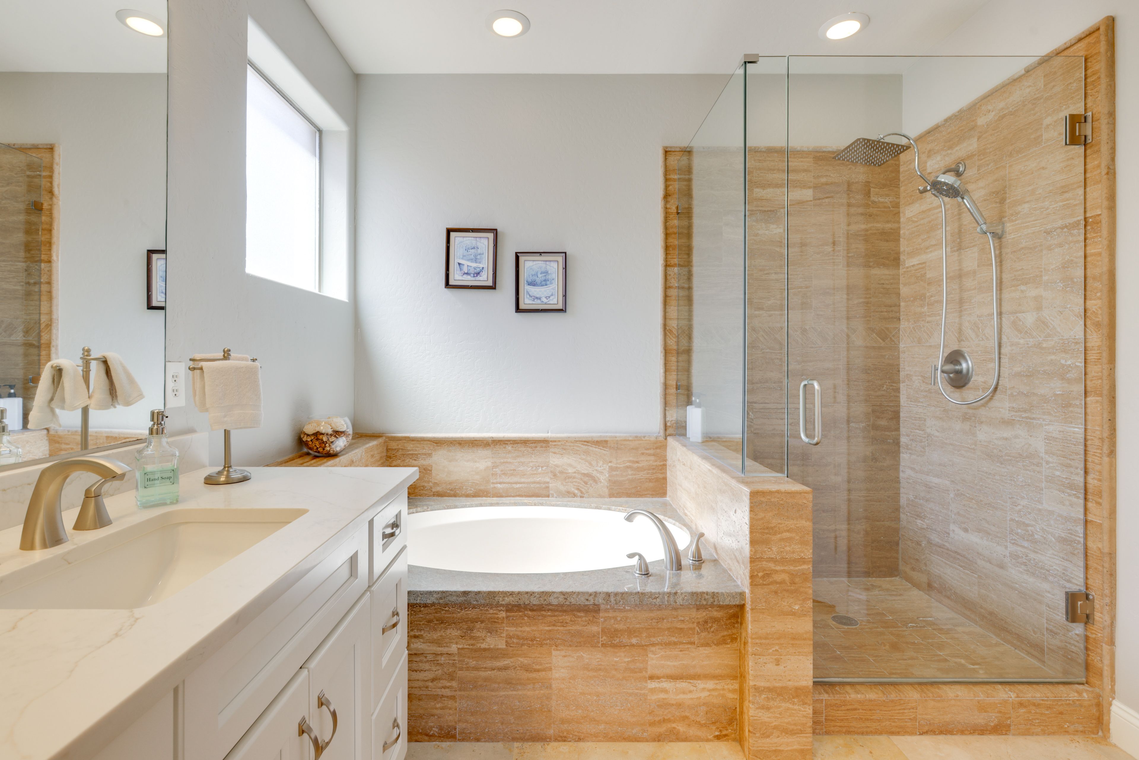 Bathroom | Towels Provided | 1st Floor