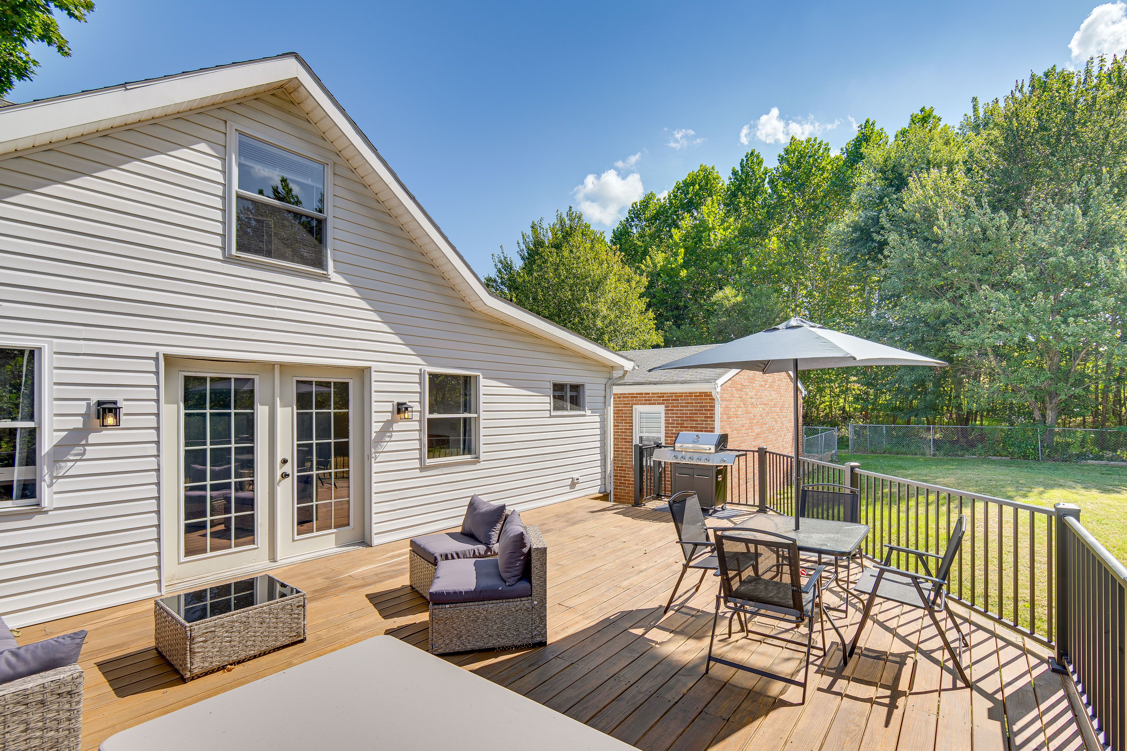 York Vacation Rental | 4BR | 2.5BA | 1,684 Sq Ft | 3 Steps to Enter