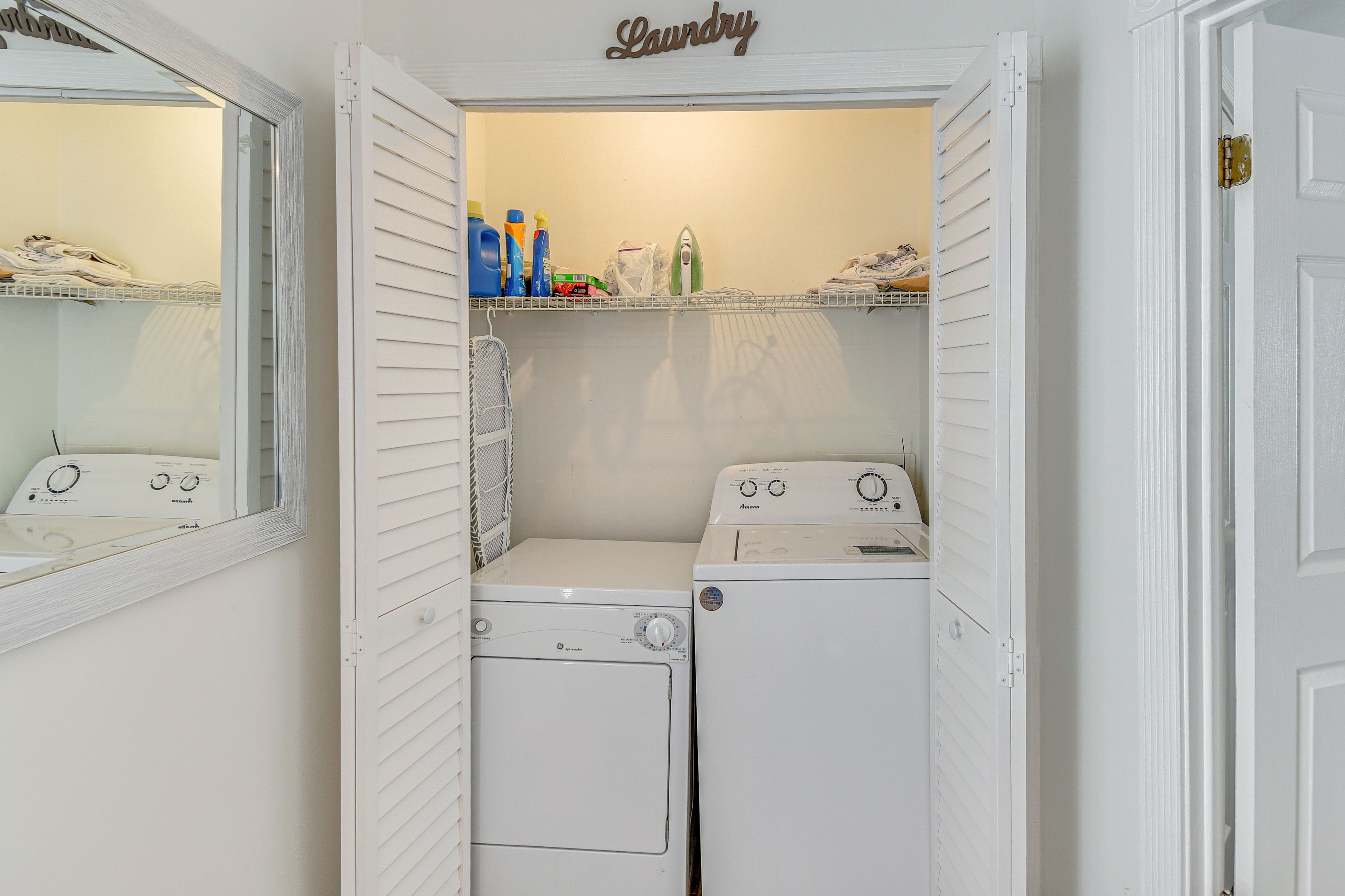 Laundry Closet | 1st Floor
