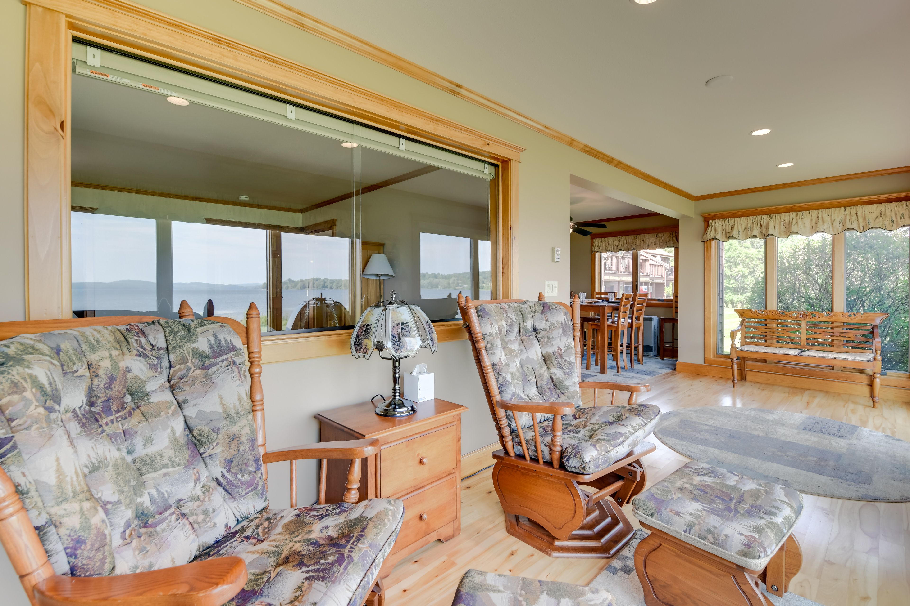 Sunroom | Lake Views