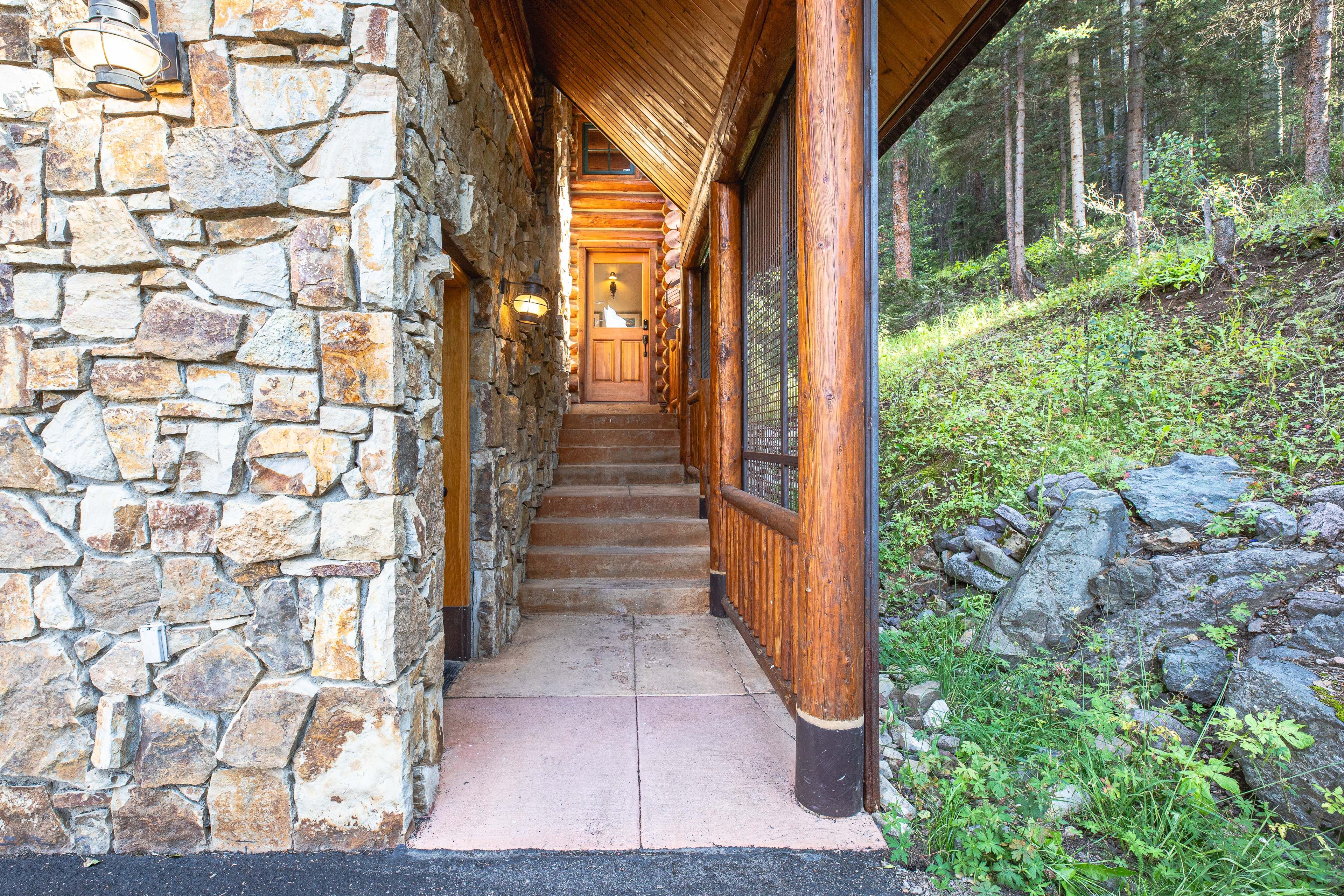 Stairs to Access Property