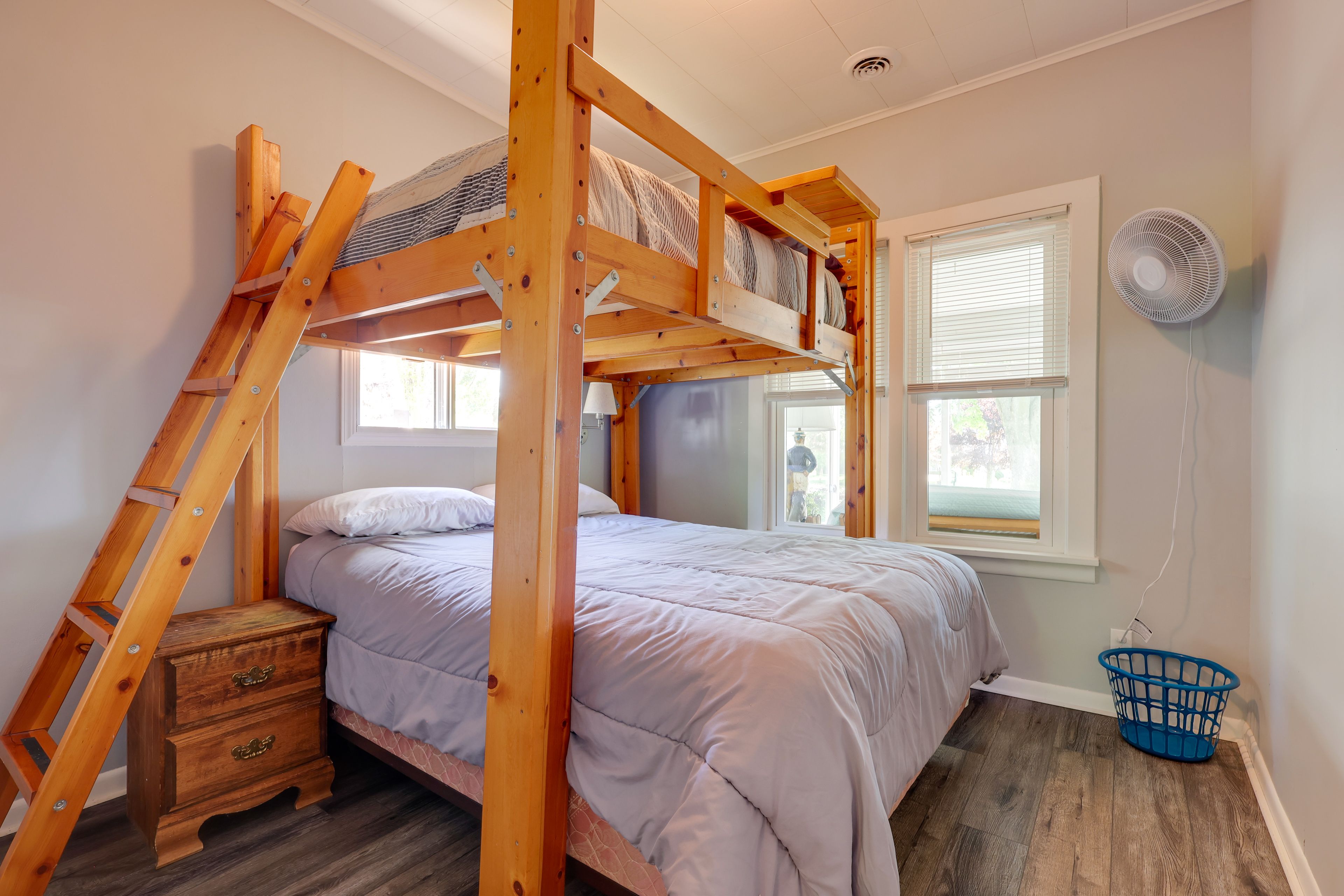 Bedroom 2 | Lofted Full Bed | Queen Bed