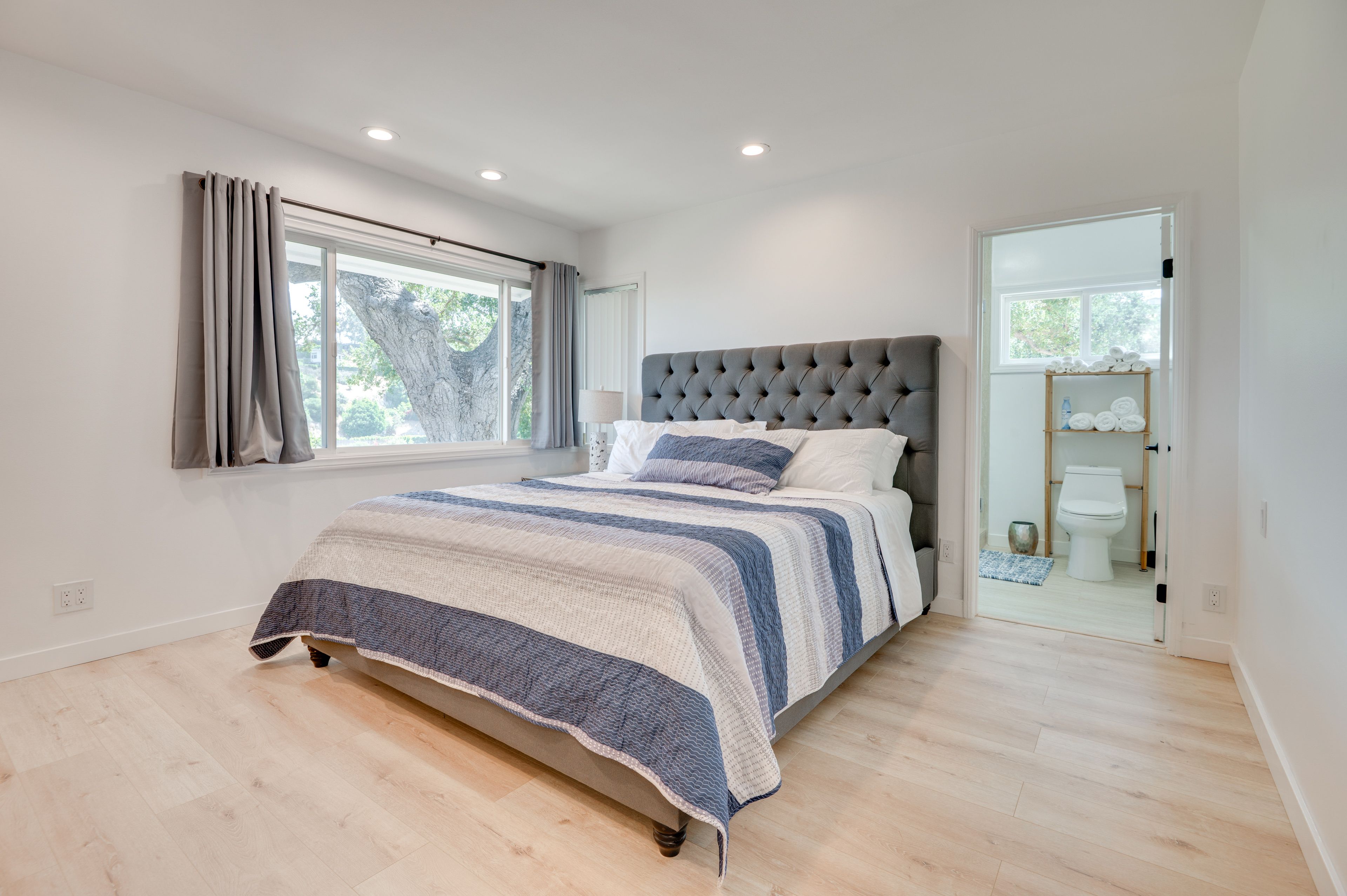 Bedroom 1 | King Bed | Walk-In Closet