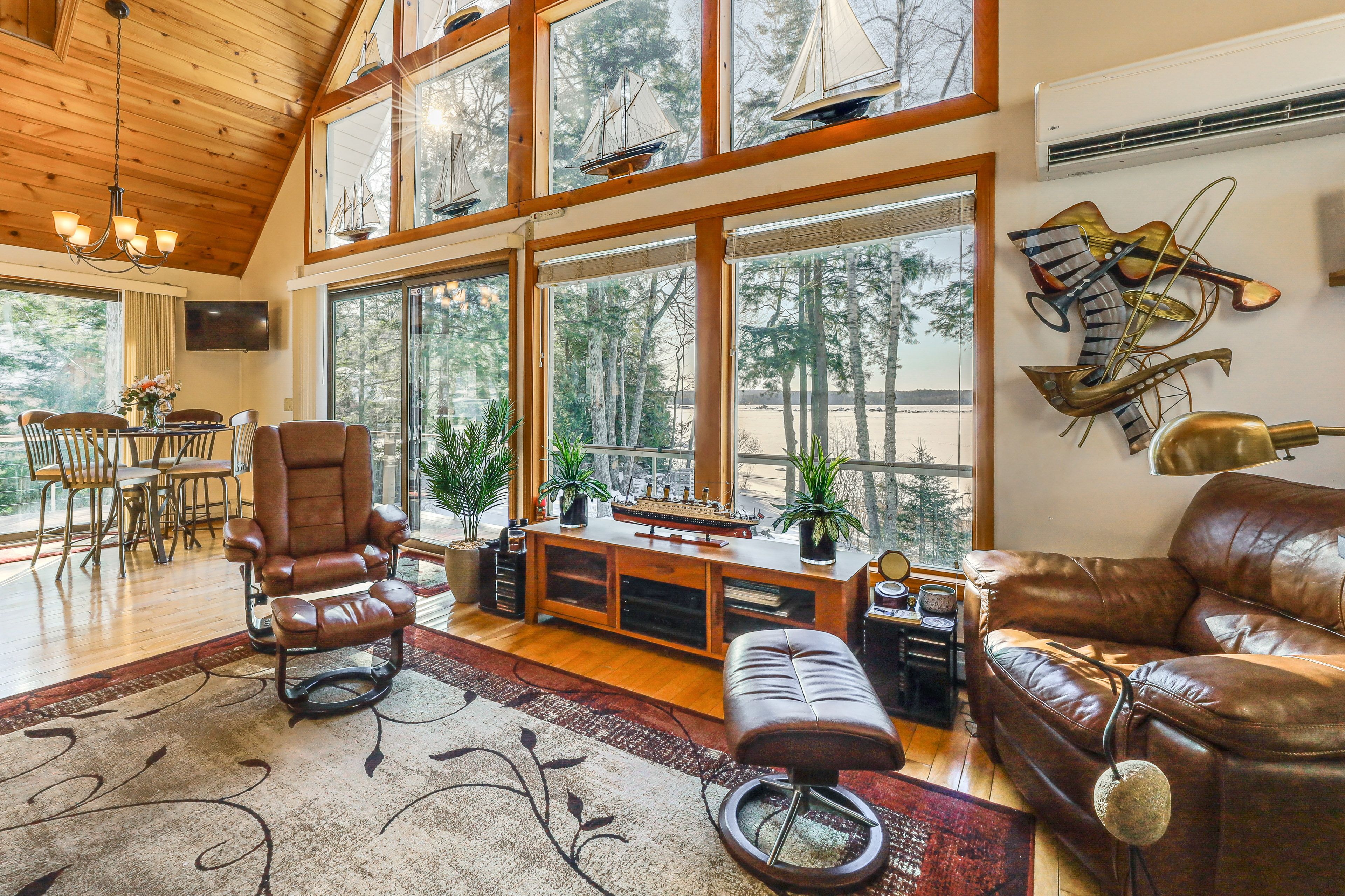 Living Room | Central Heating & A/C | Main Level