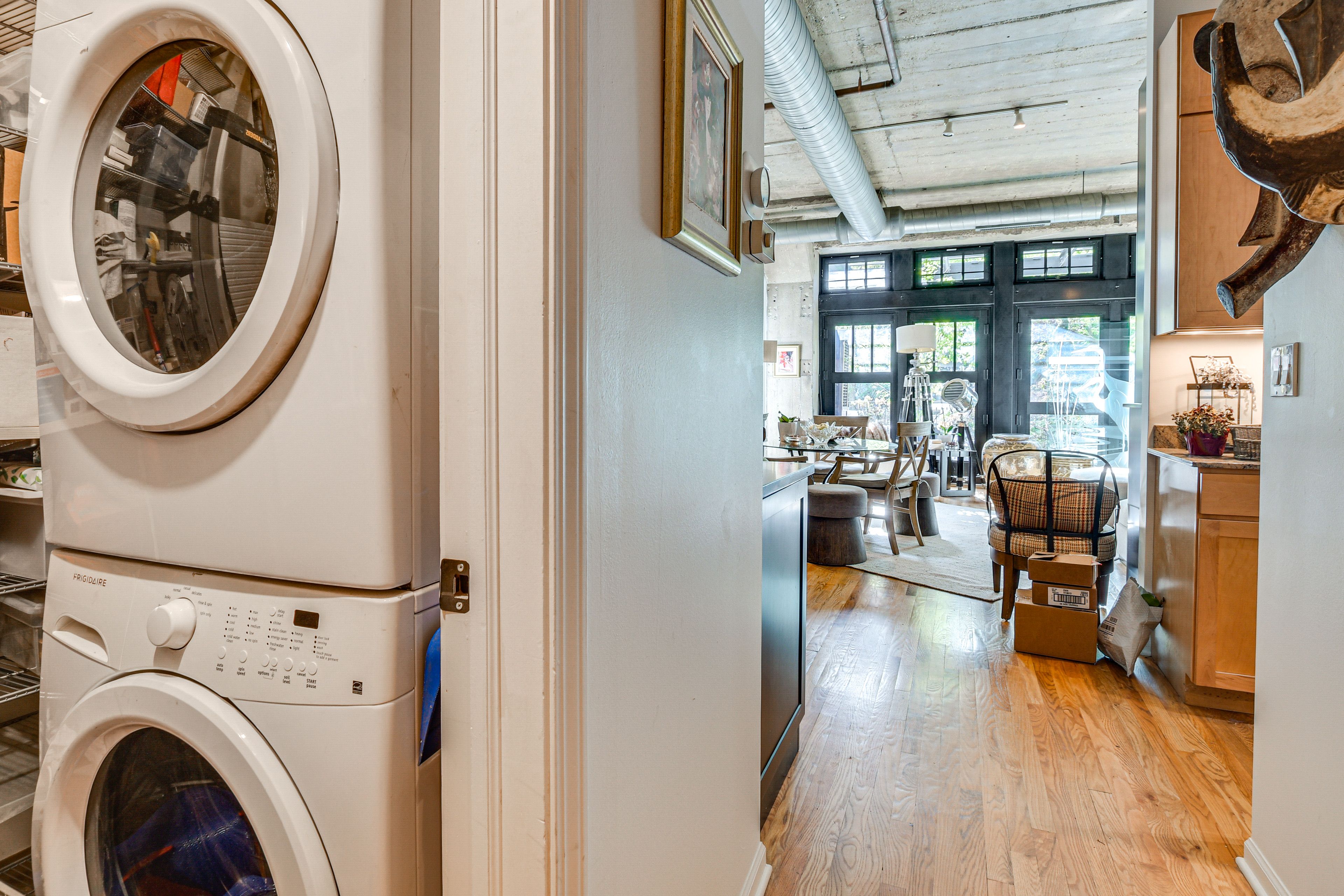 In-Unit Laundry Area