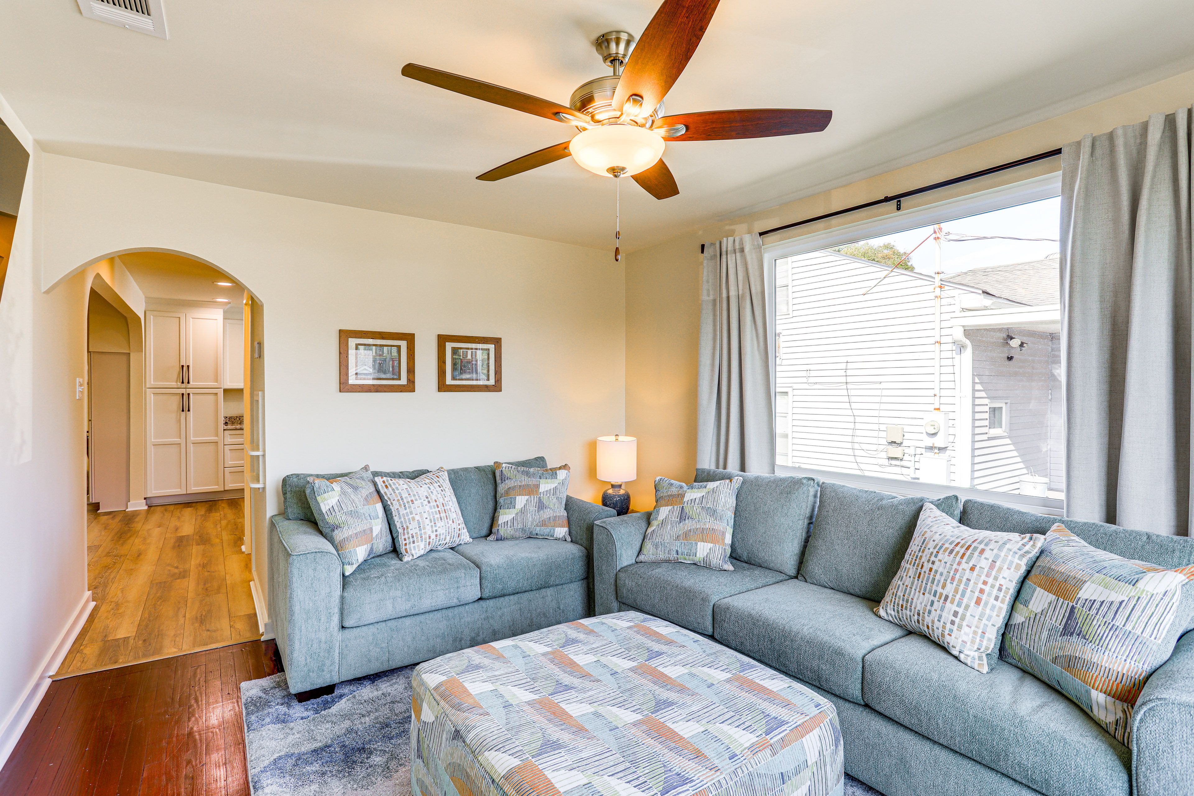 Living Room | 1st Floor | Queen Sleeper Sofa