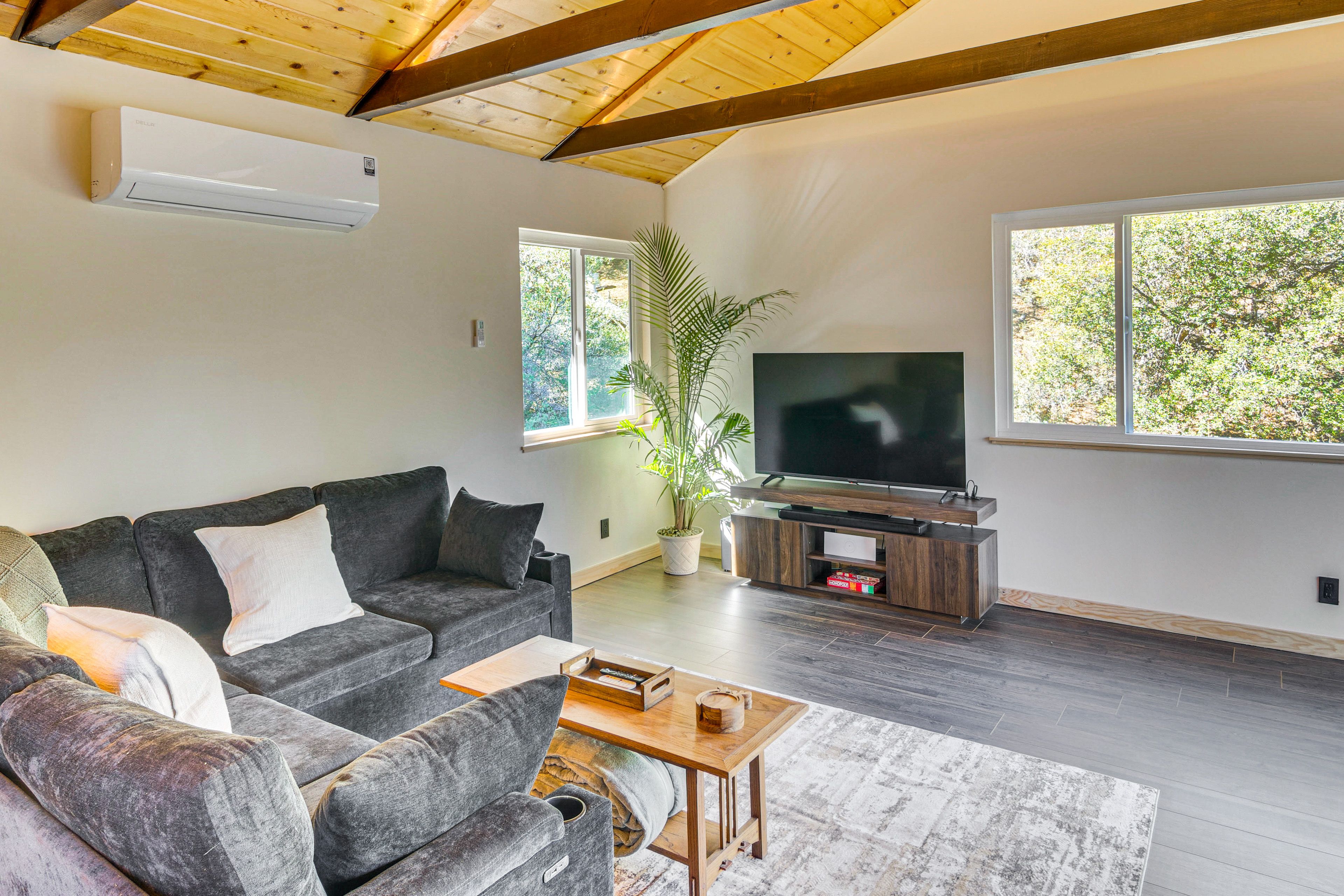 Living Room | Smart TV | Board Games | Full Sleeper Sofa | 1st Floor