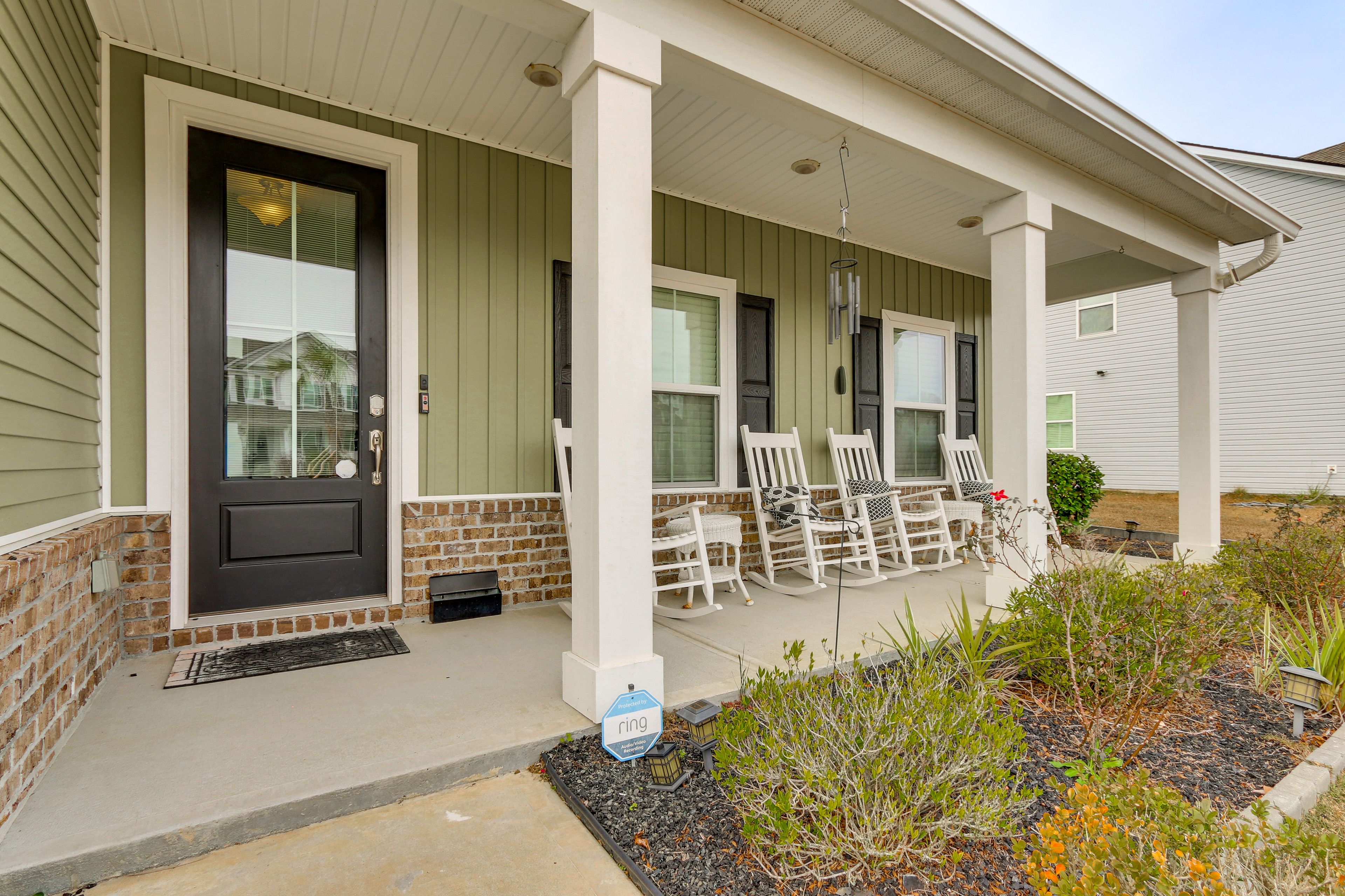 Home Entrance | Covered Front Porch
