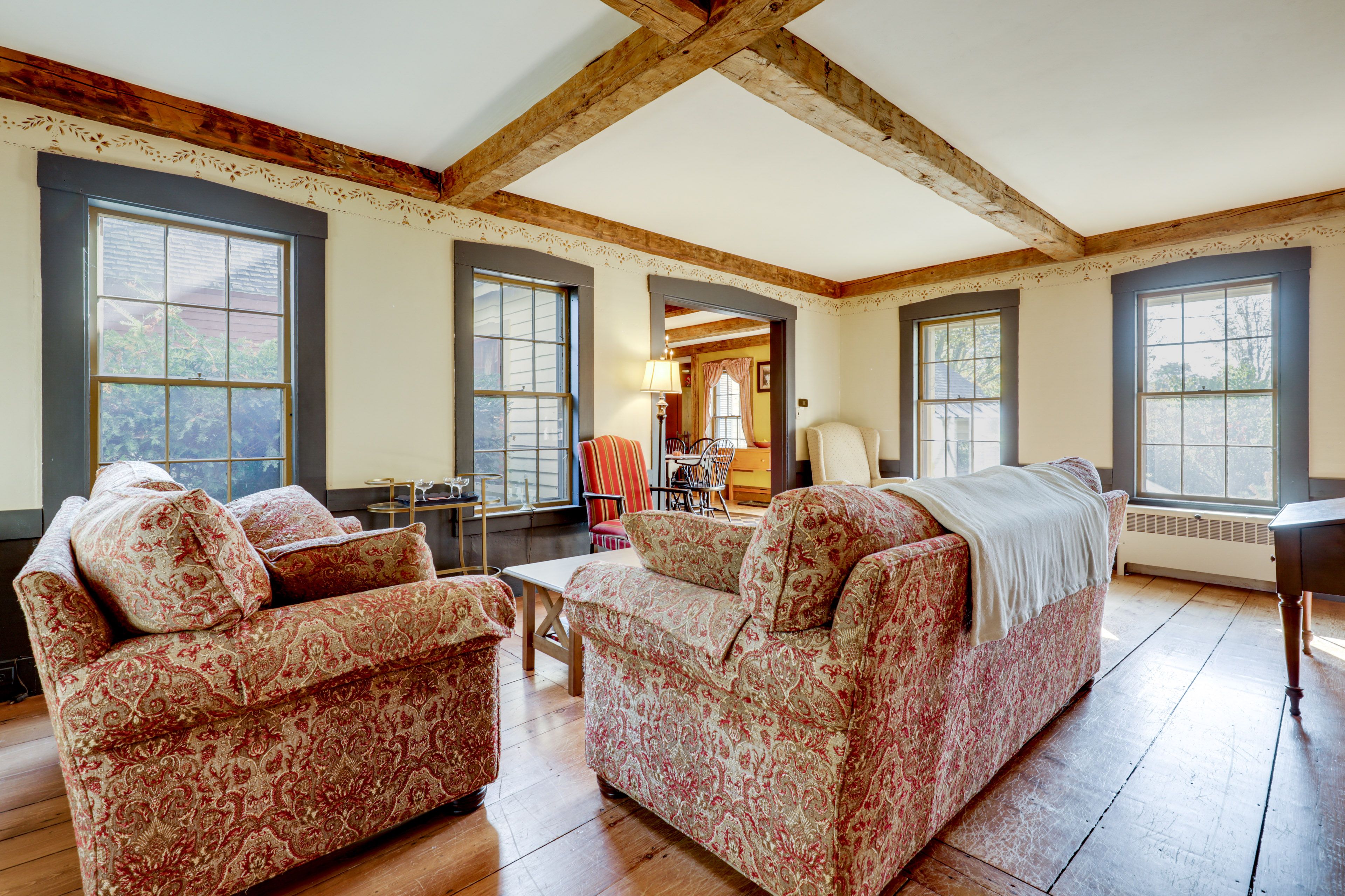 Living Area | Antique Touches | Central Heating | 1st Floor