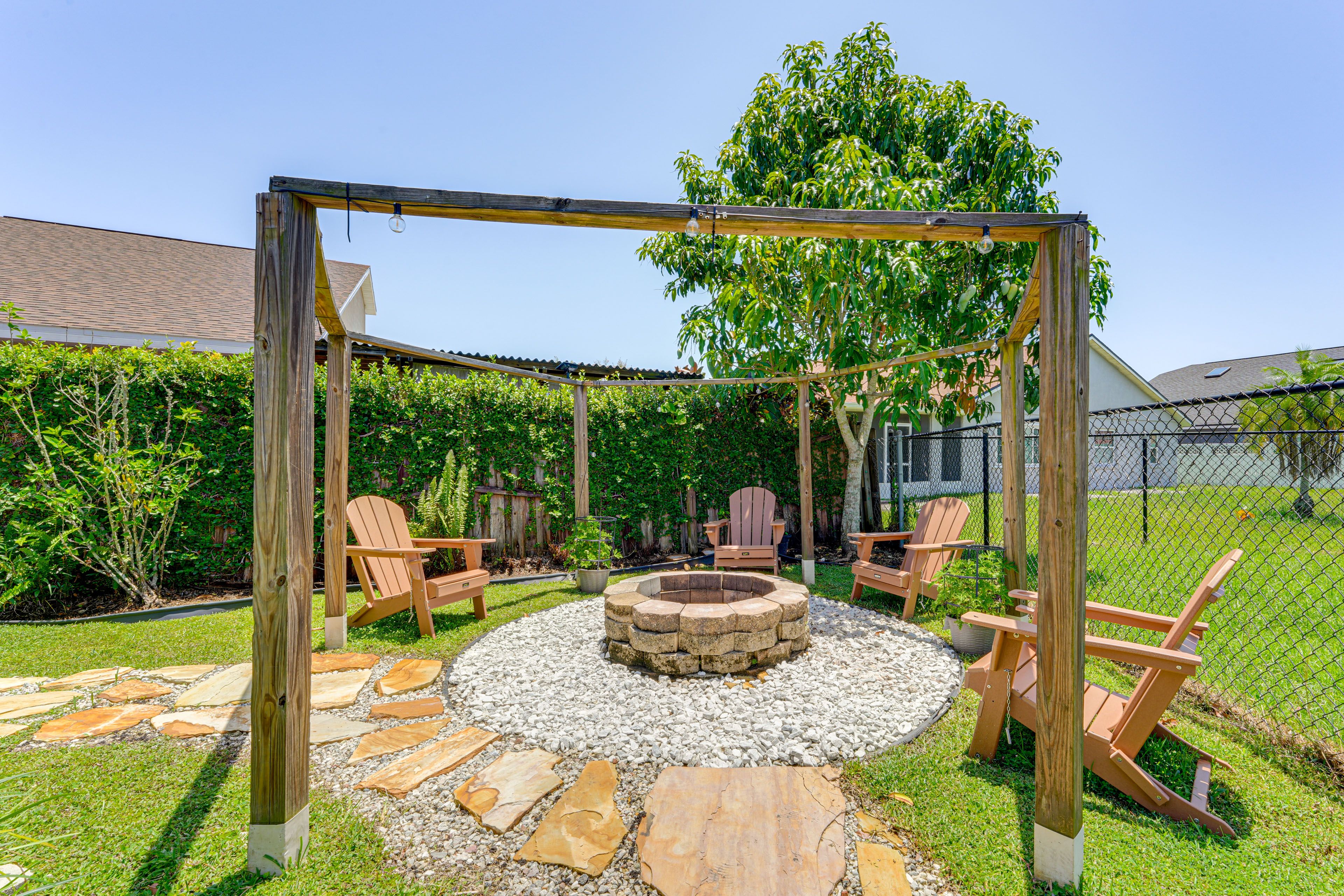 Private Yard | Fire Pit
