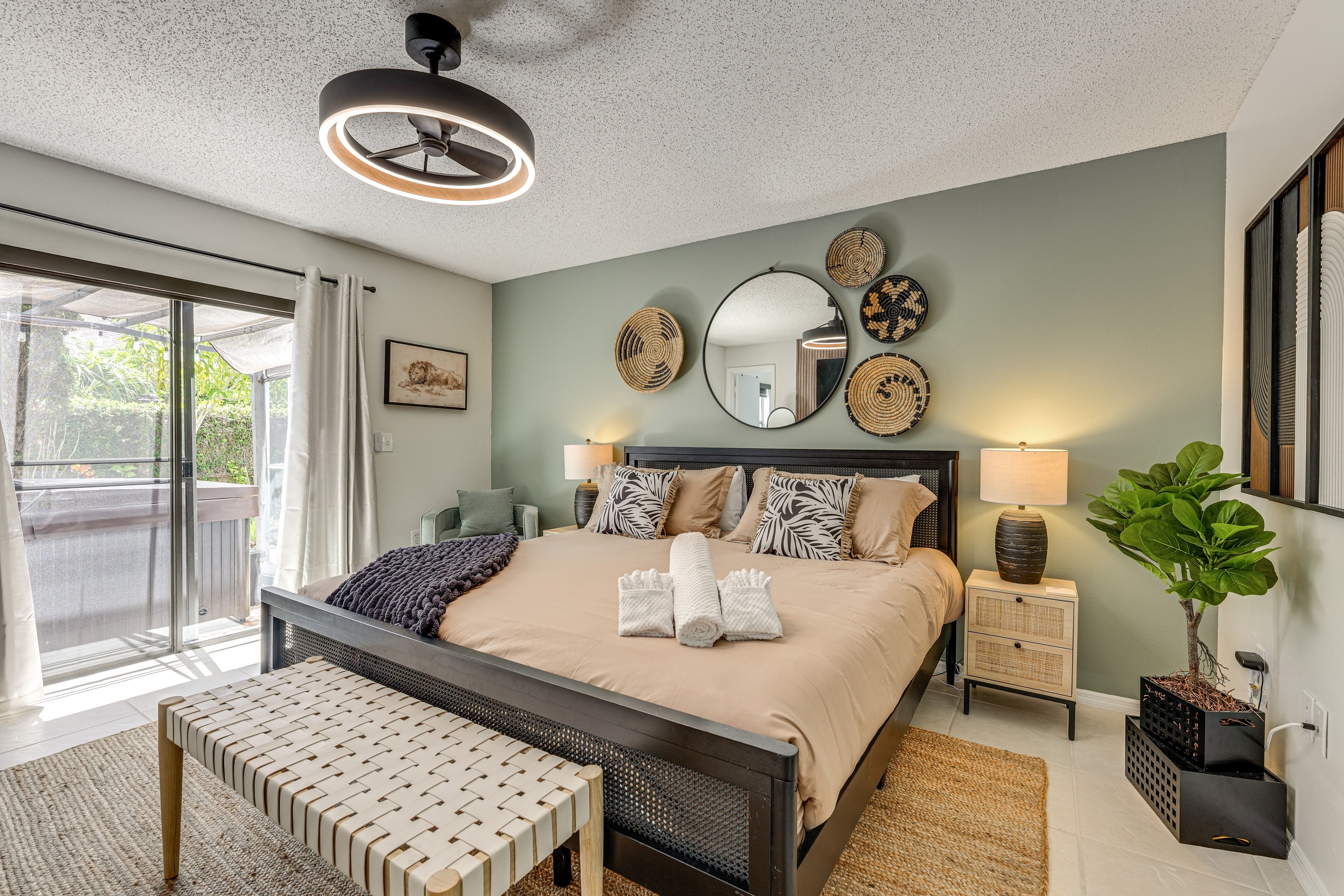 Bedroom 1 | King Bed | Linens Provided