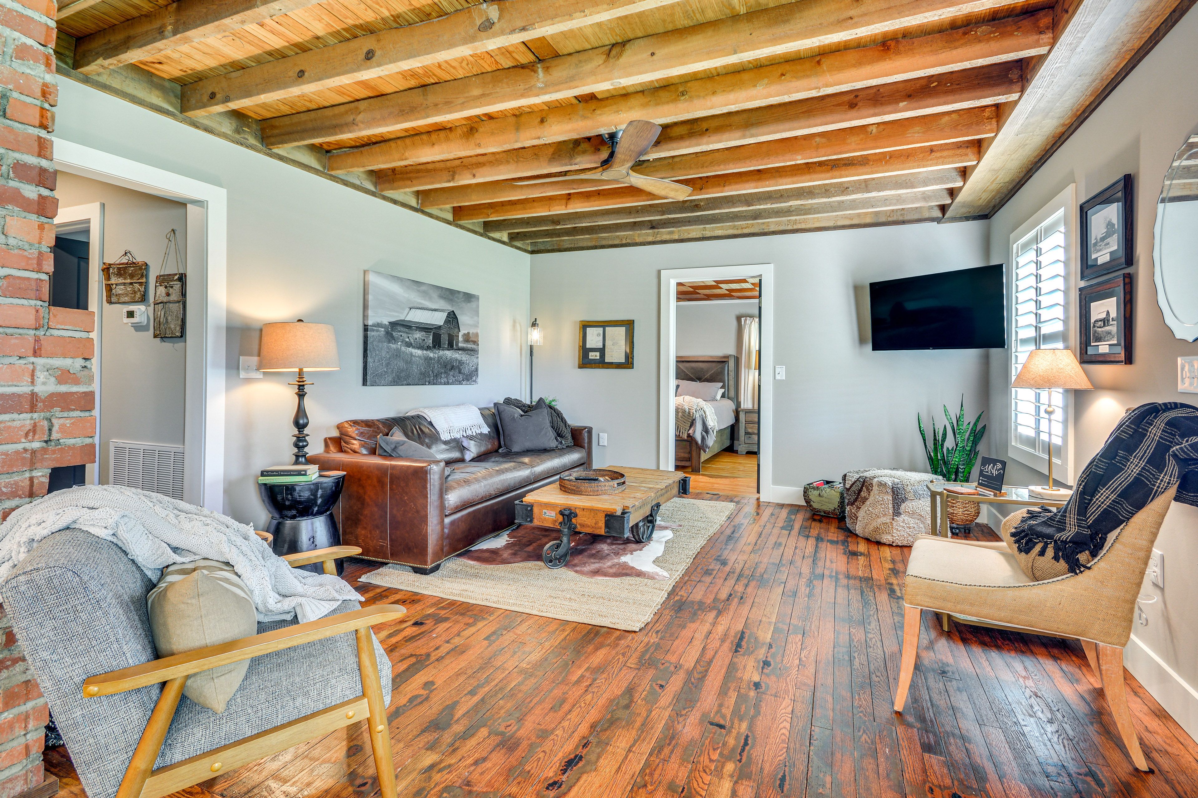 Winston-Salem Vacation Rental | 3BR | 2BA | 1,078 Sq Ft | 1 Step to Access