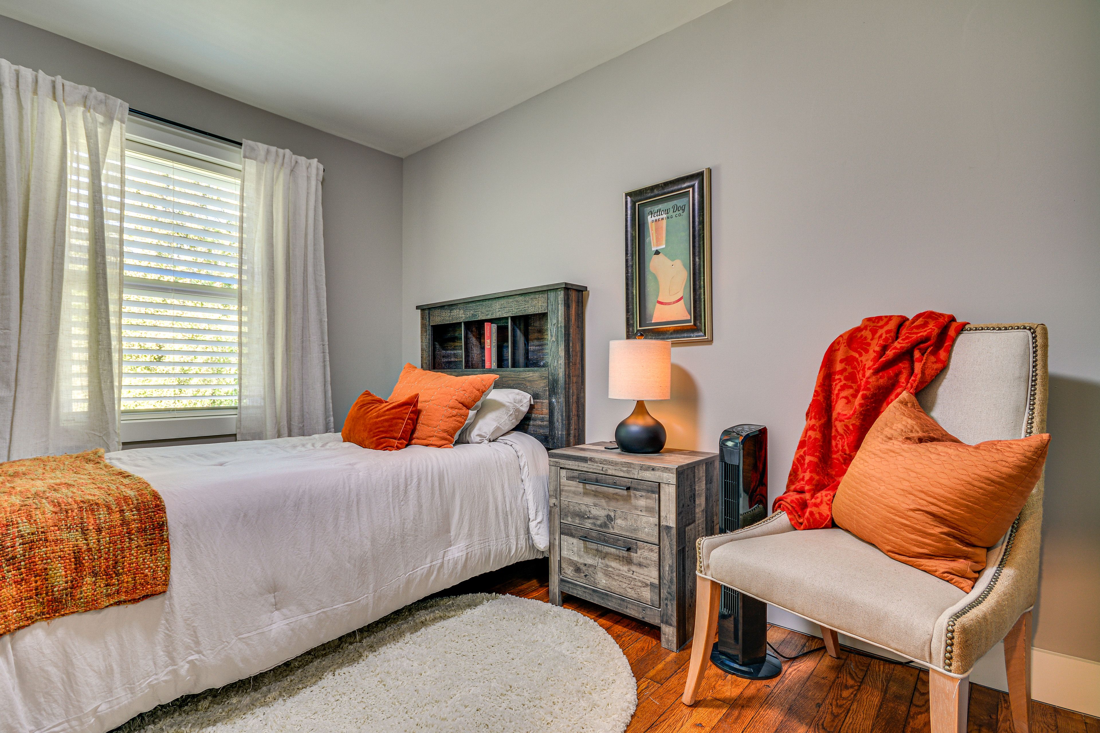 Bedroom 3 | Twin Bed | Laundry Closet