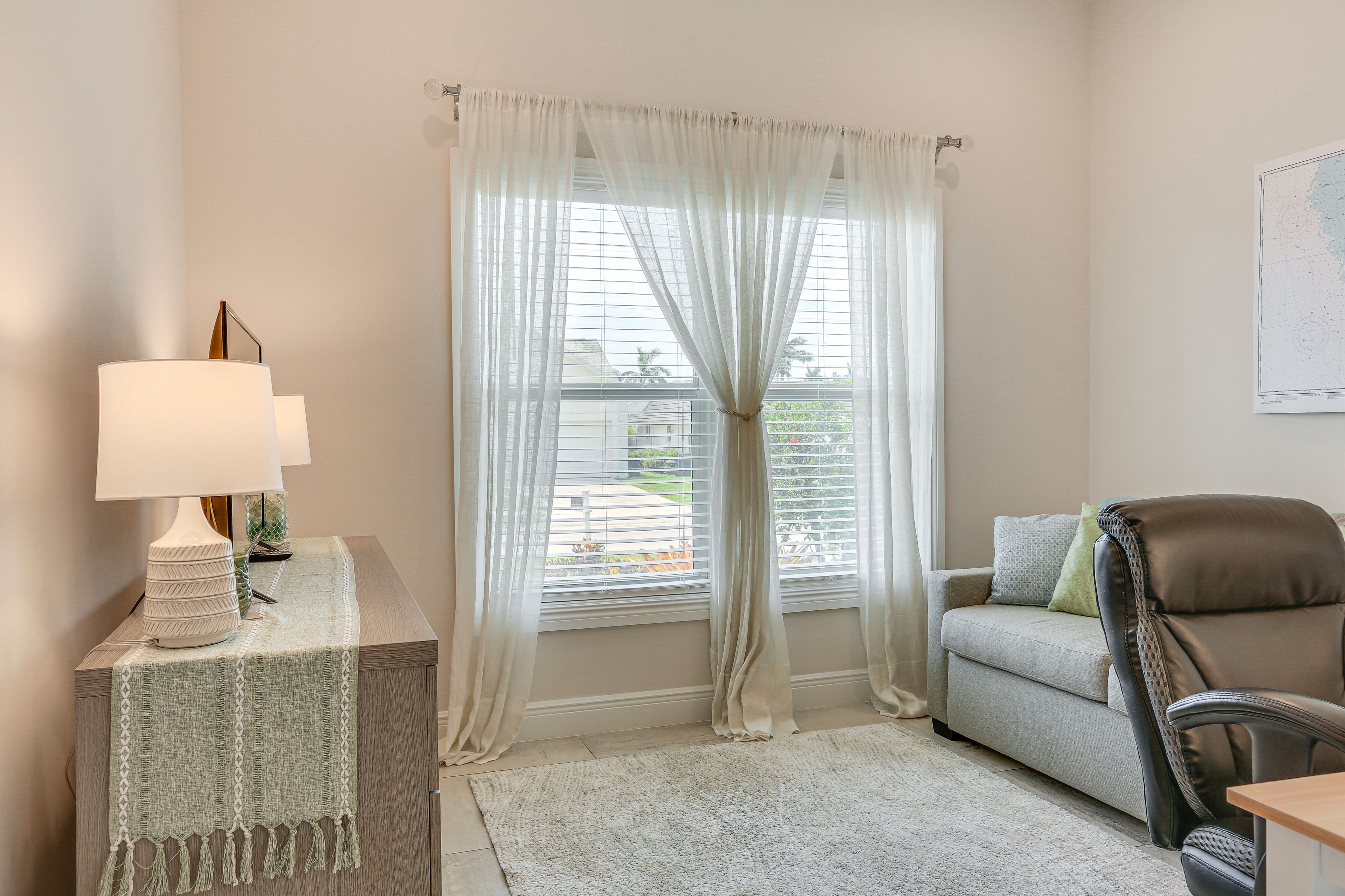 Bedroom 4 (Office) | Full Sleeper Sofa