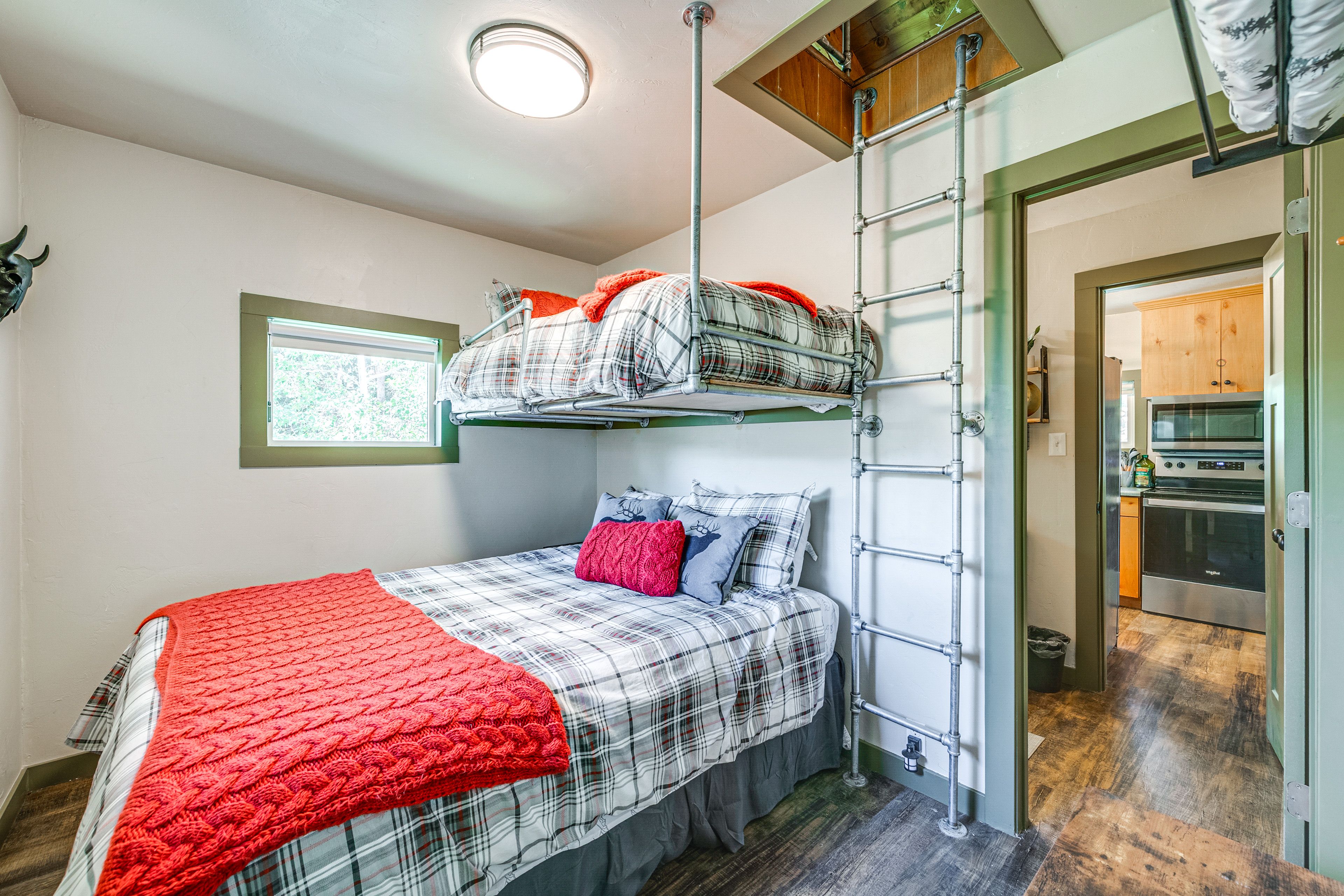Bedroom 2 | Queen Bed | Lofted Twin Bed | Main Floor