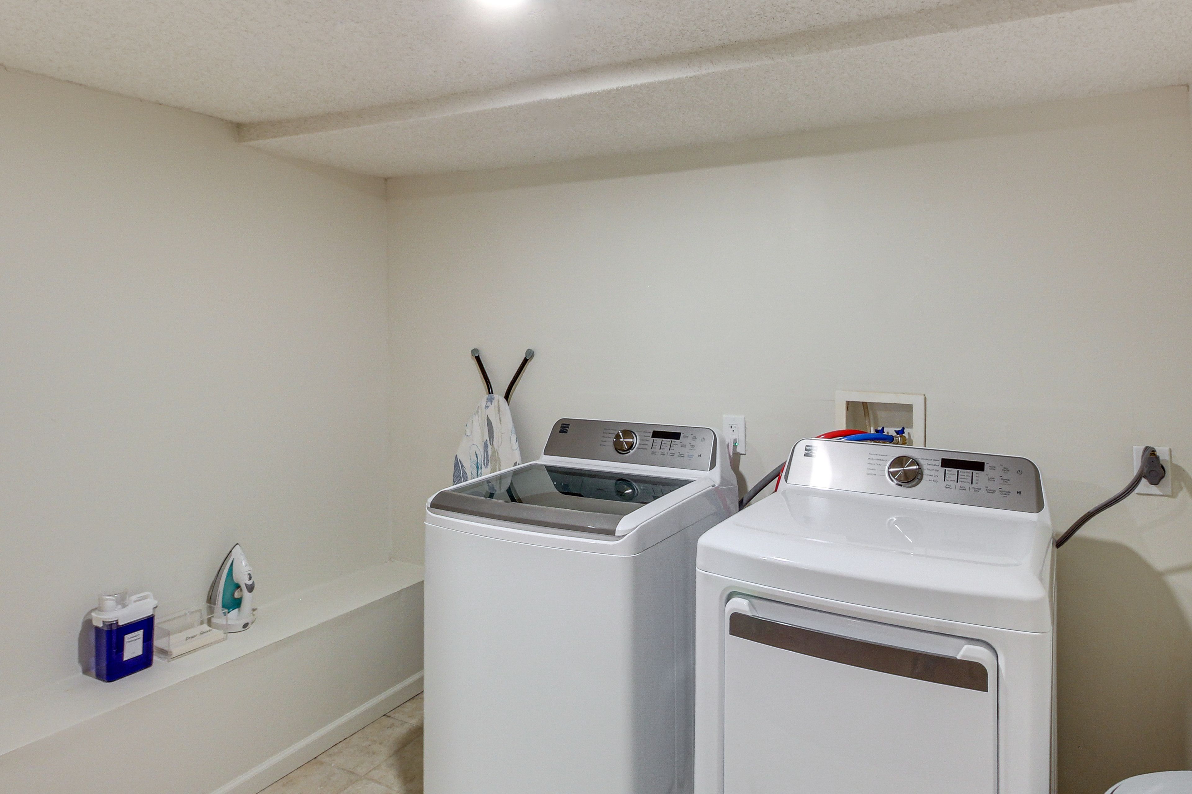 Laundry Room | Detergent | Iron & Board | Basement