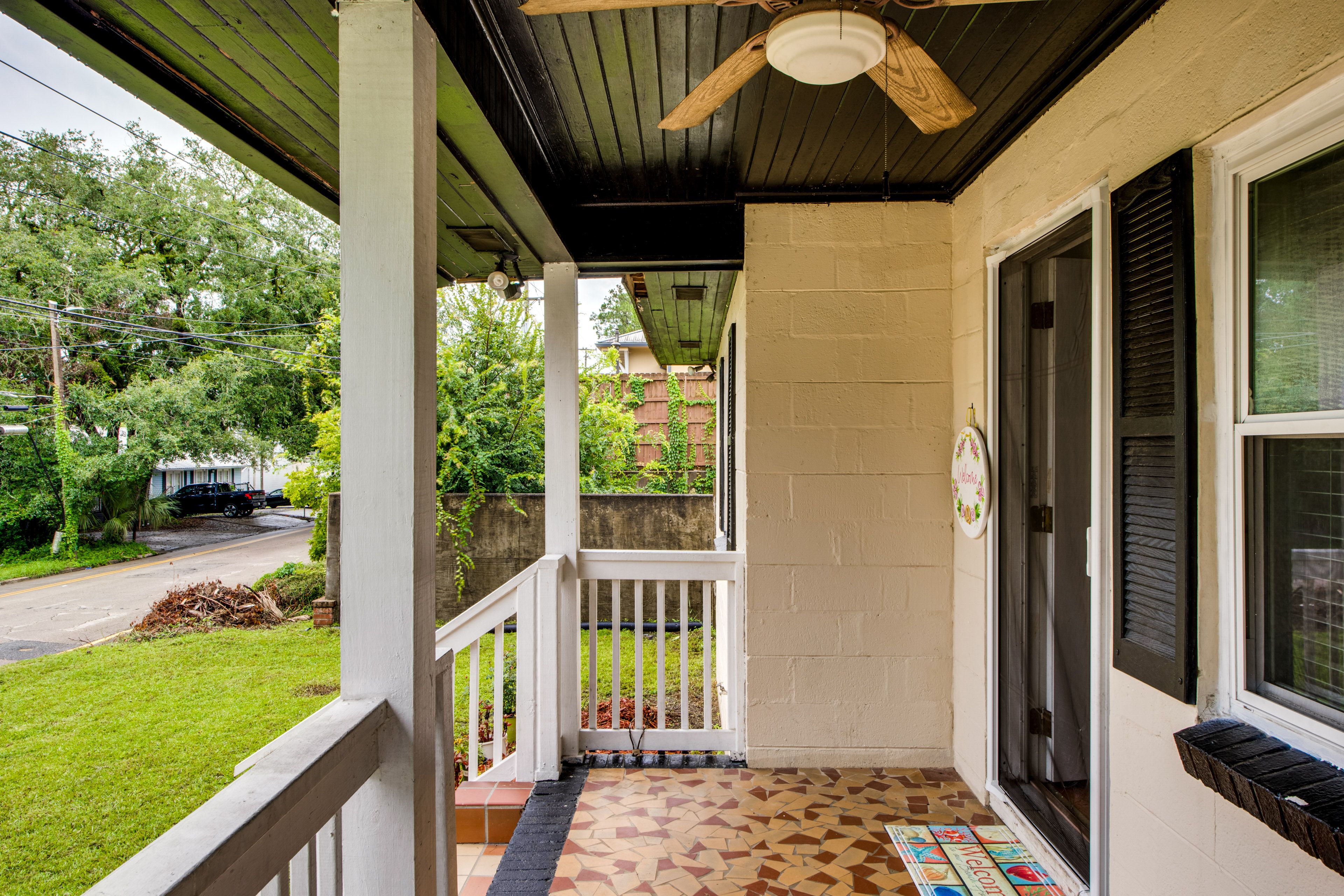 Covered Front Porch