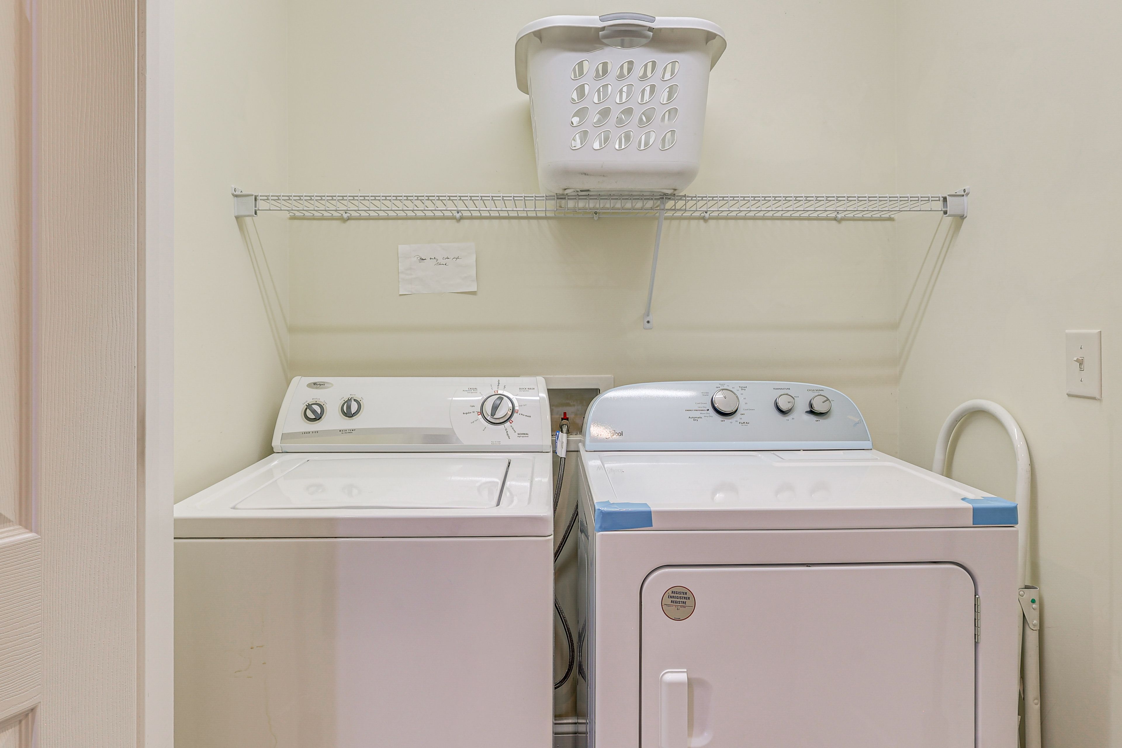 Washer & Dryer