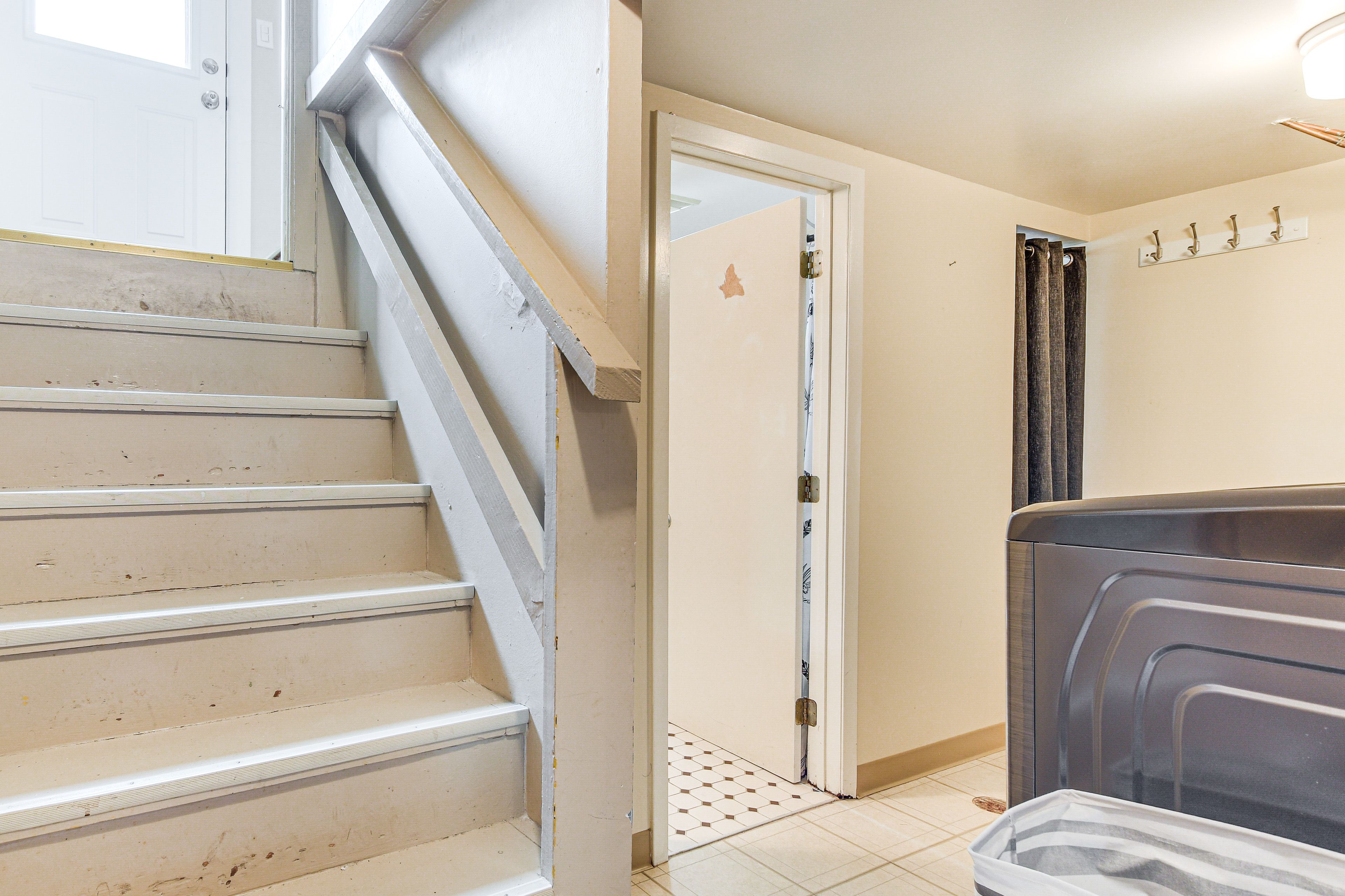 Interior Stairs to Access Unit