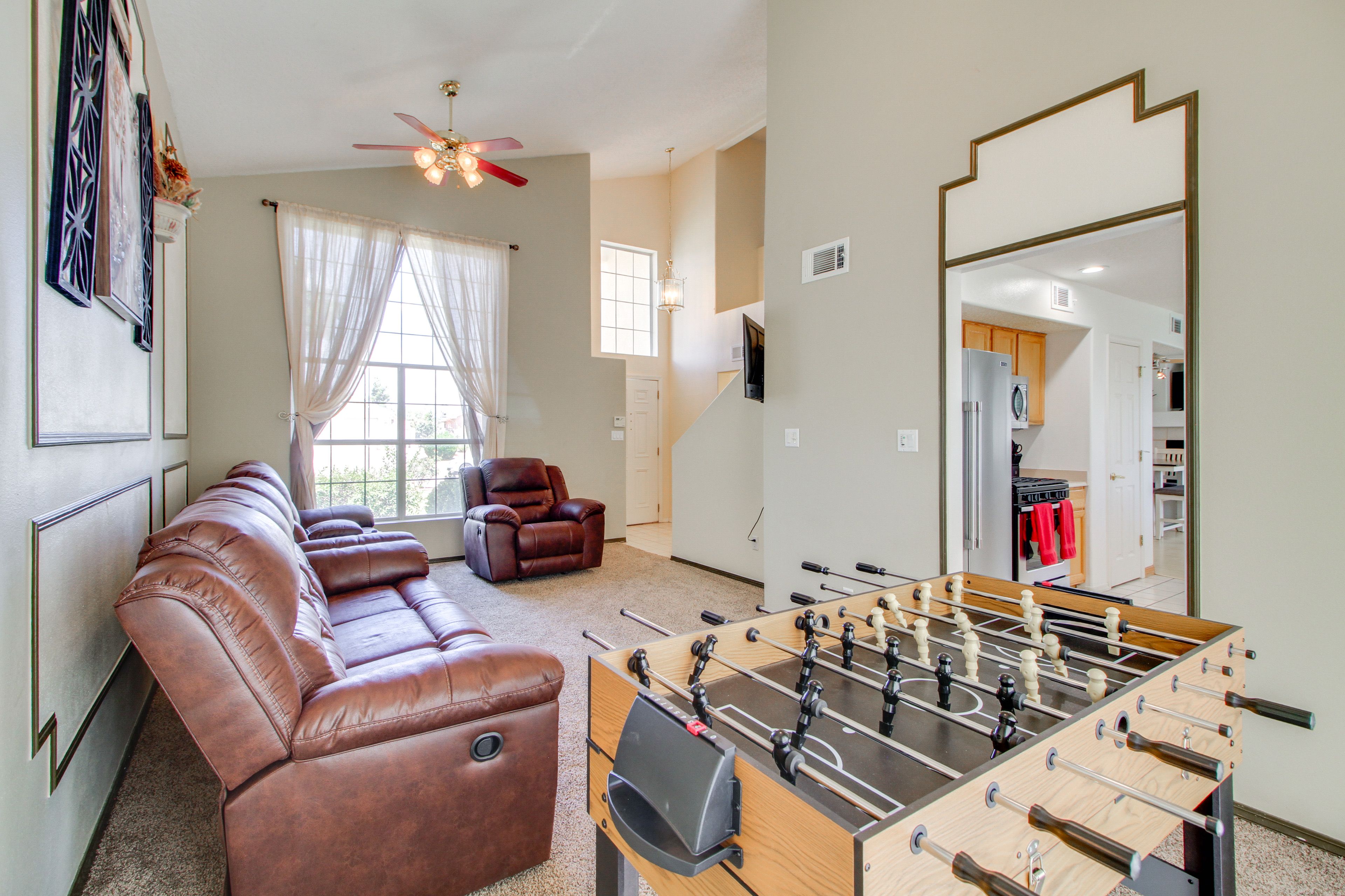 Living Room | Foosball | TV | 1st Floor