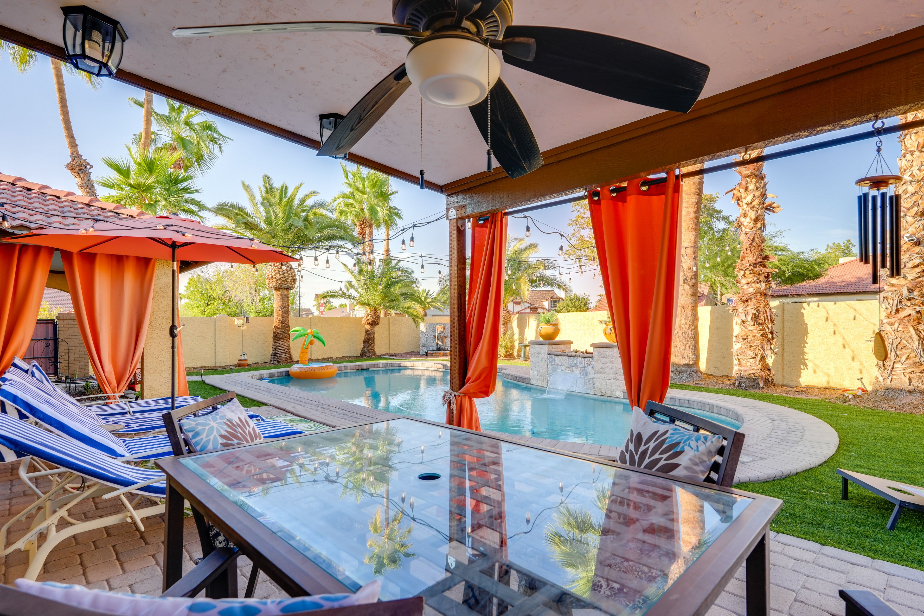 Covered Patio | Lounge Seating