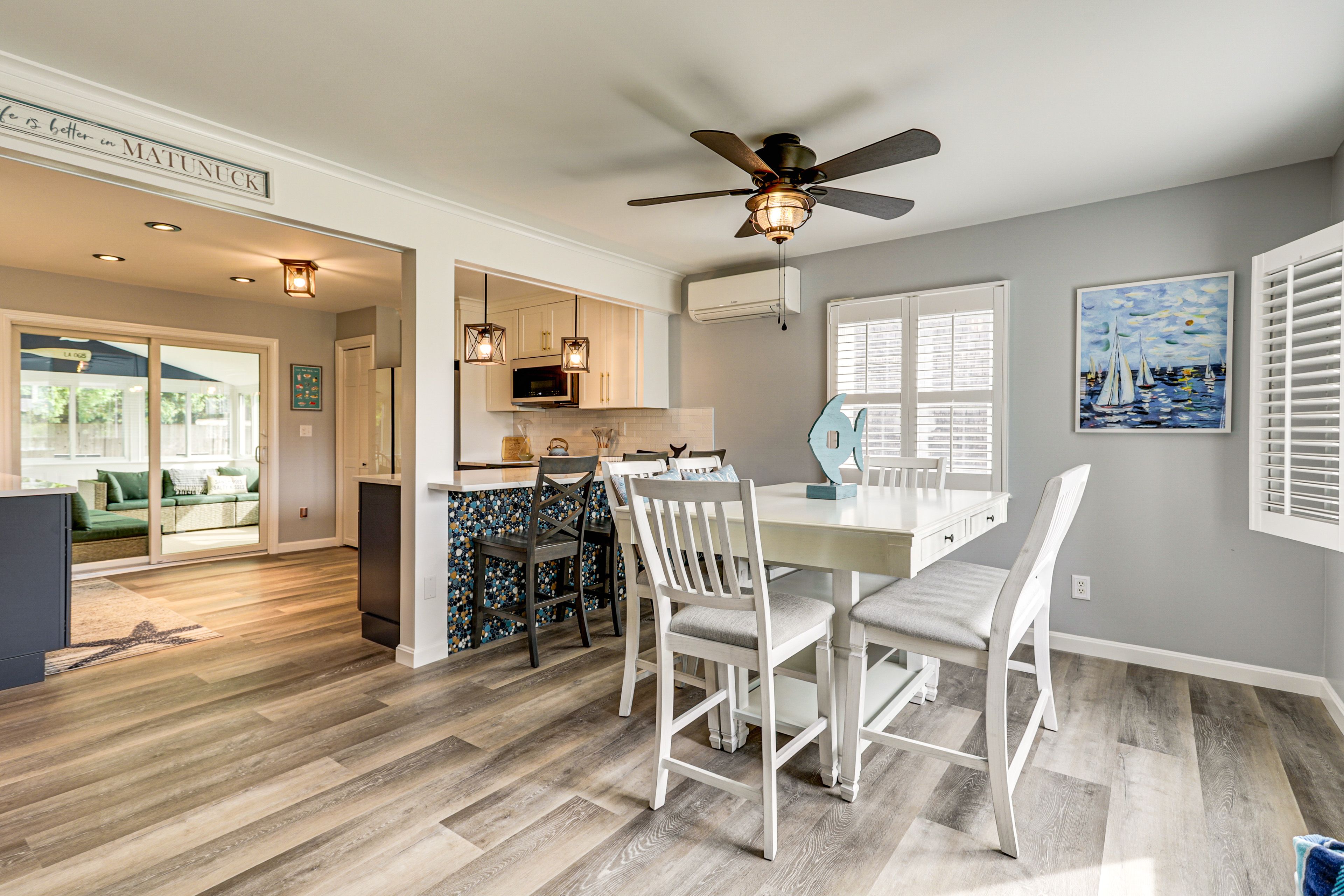 Kitchen & Dining Area | 1st Floor | Dishware & Flatware