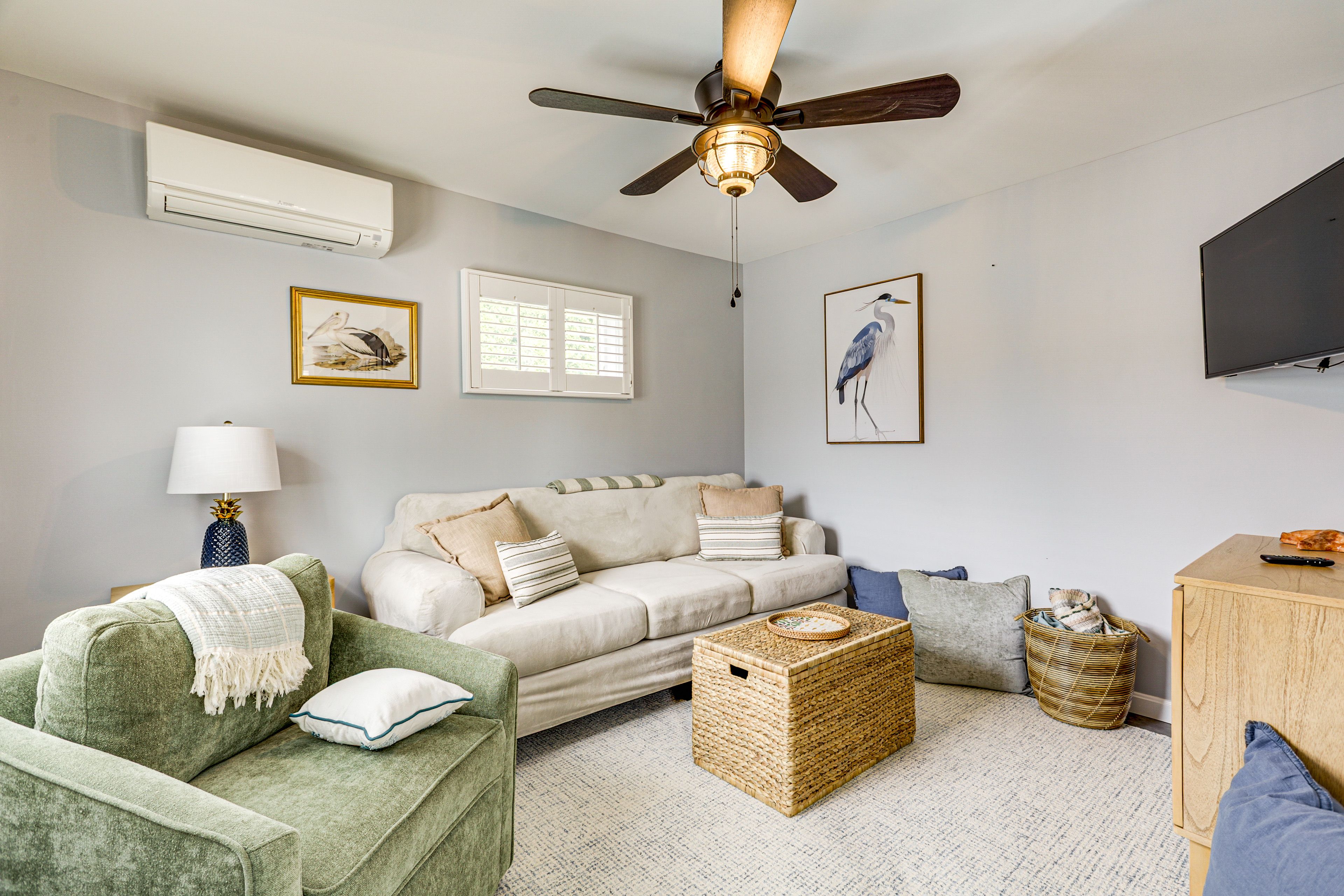 Living Room | 1st Floor | Central A/C & Heat