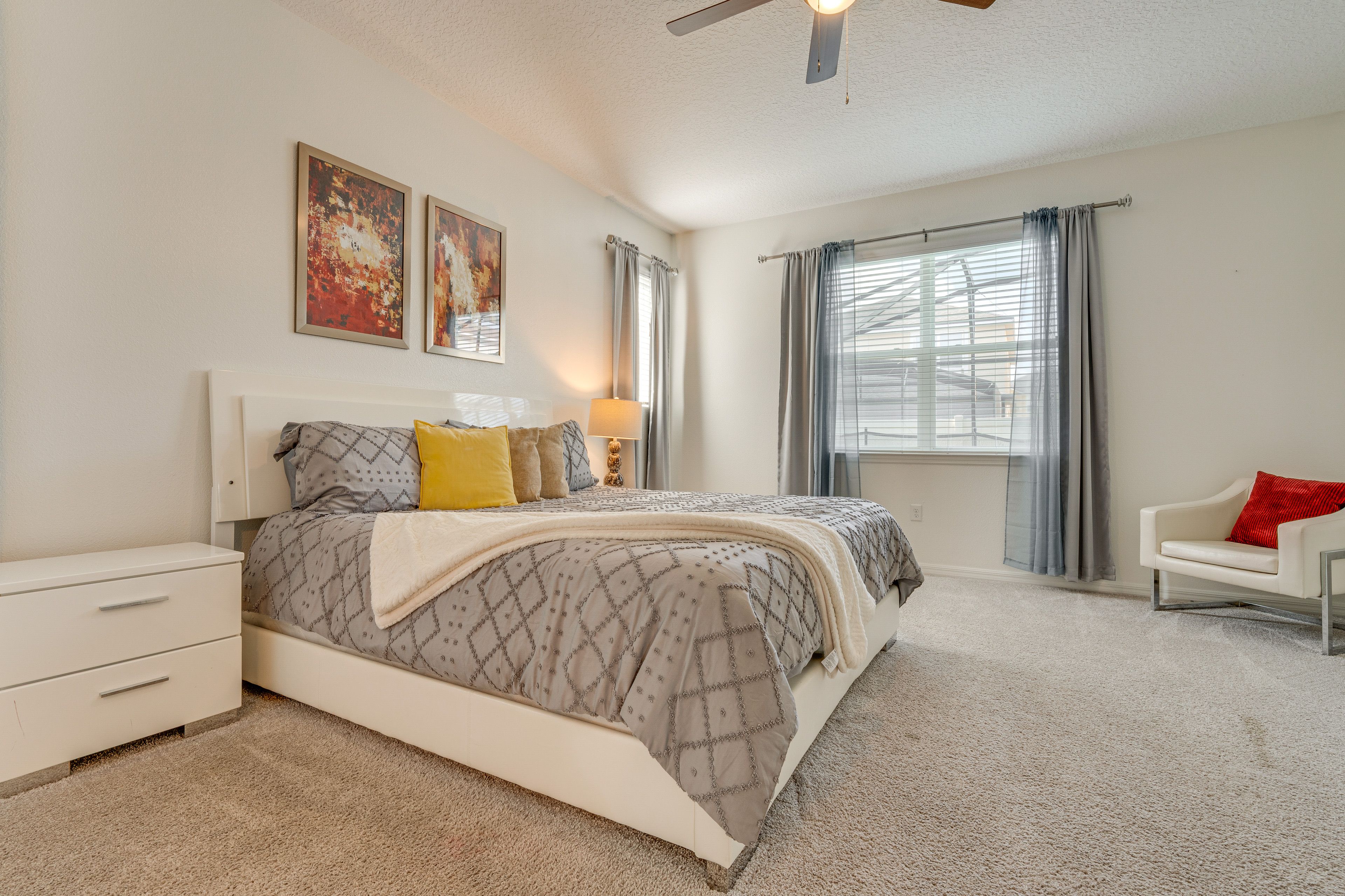 Bedroom 1 | 1st Floor | King Bed | Linens Provided