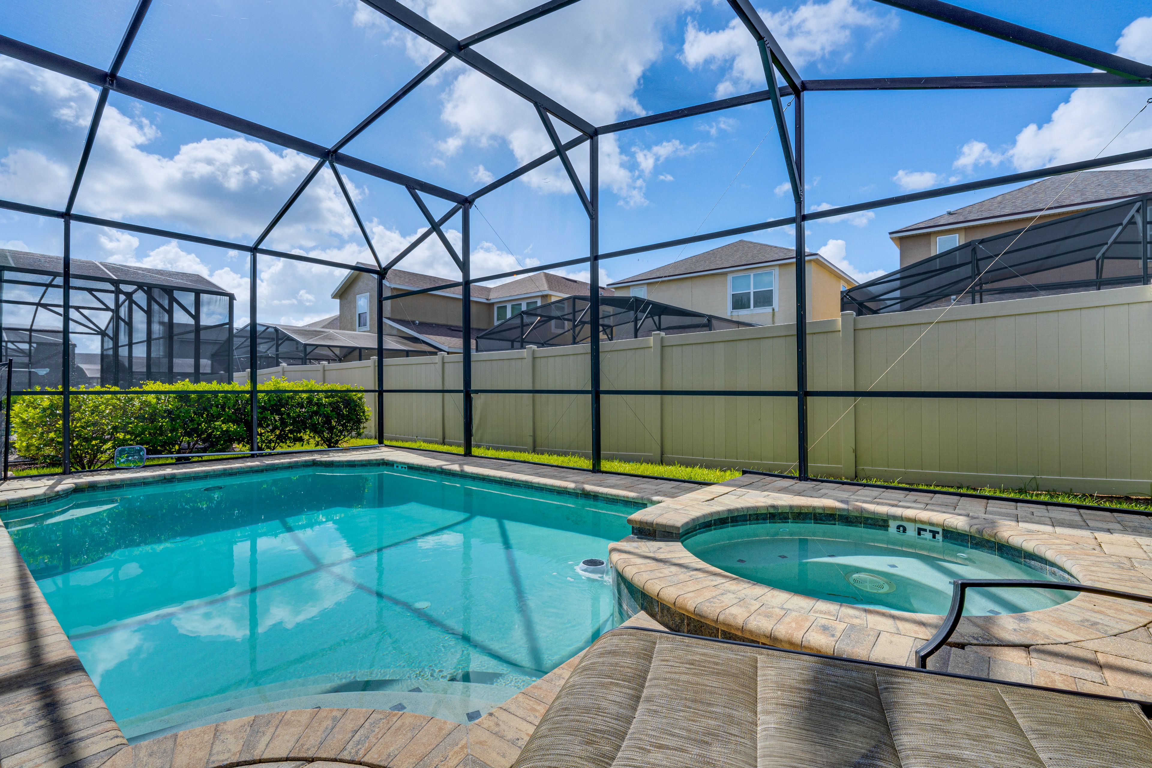 Kissimmee Vacation Rental | 5BR | 5.5BA | 2 Steps Required | 3,213 Sq Ft