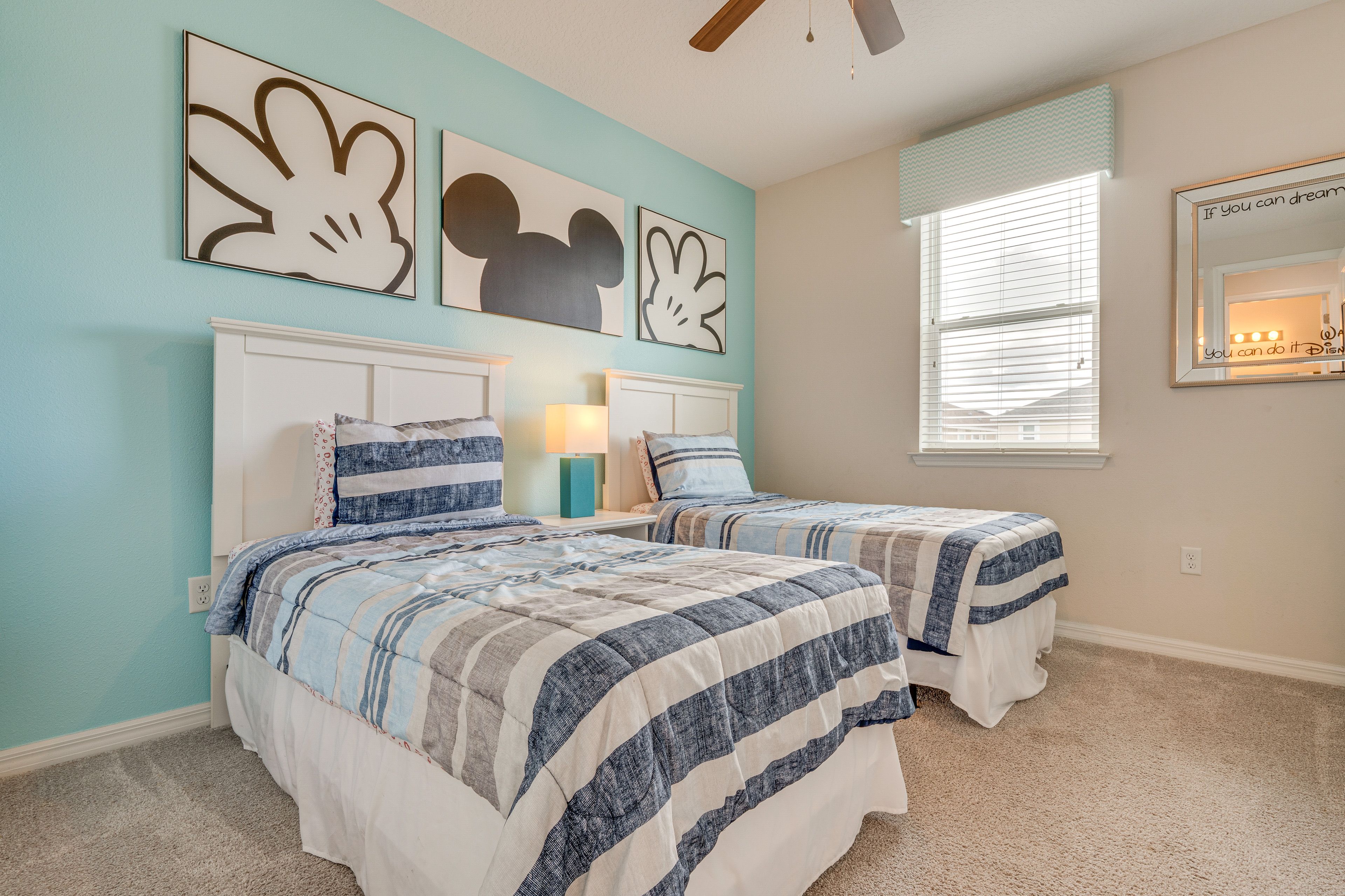Bedroom 4 | 2nd Floor | 2 Twin Beds