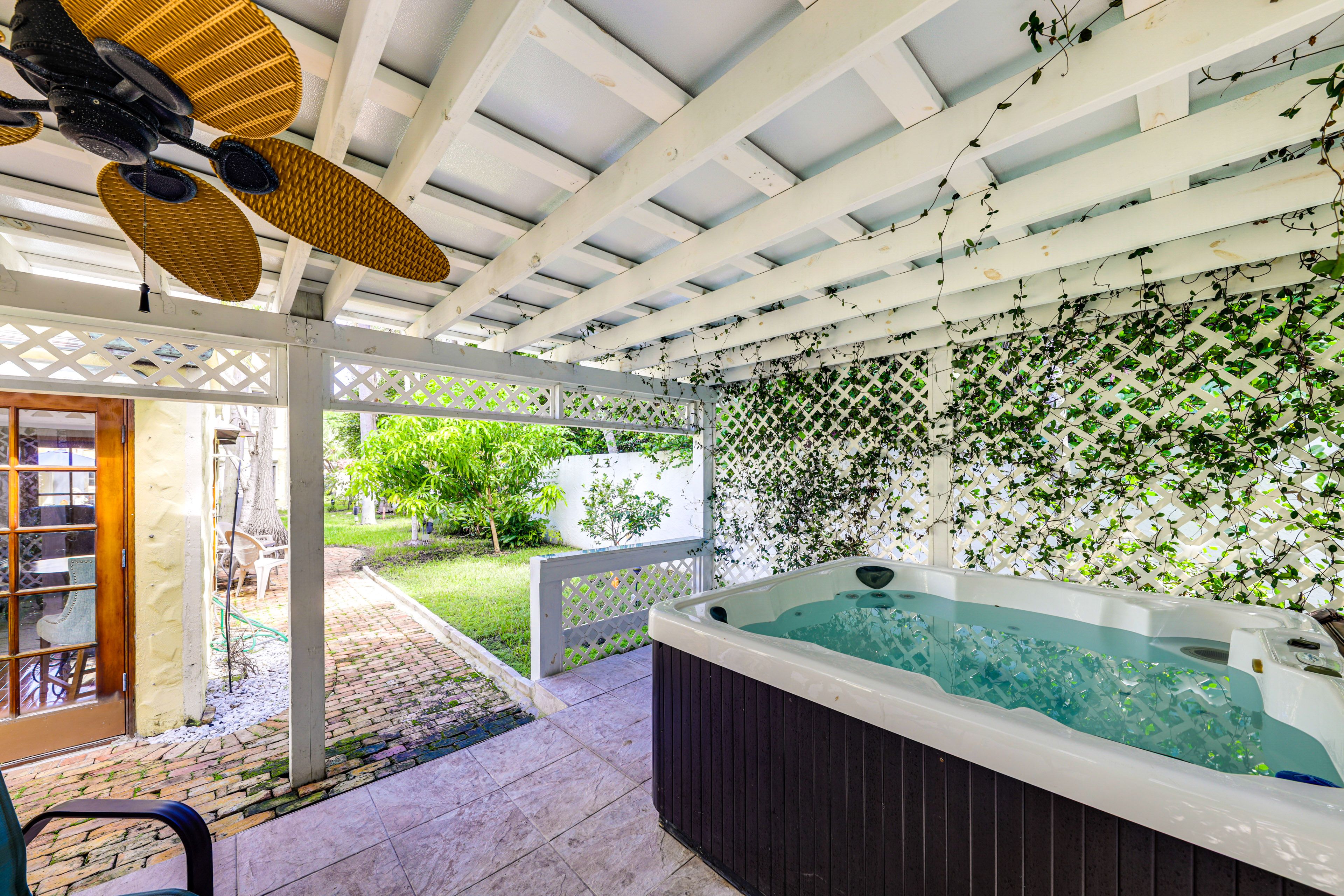 Hot Tub Area