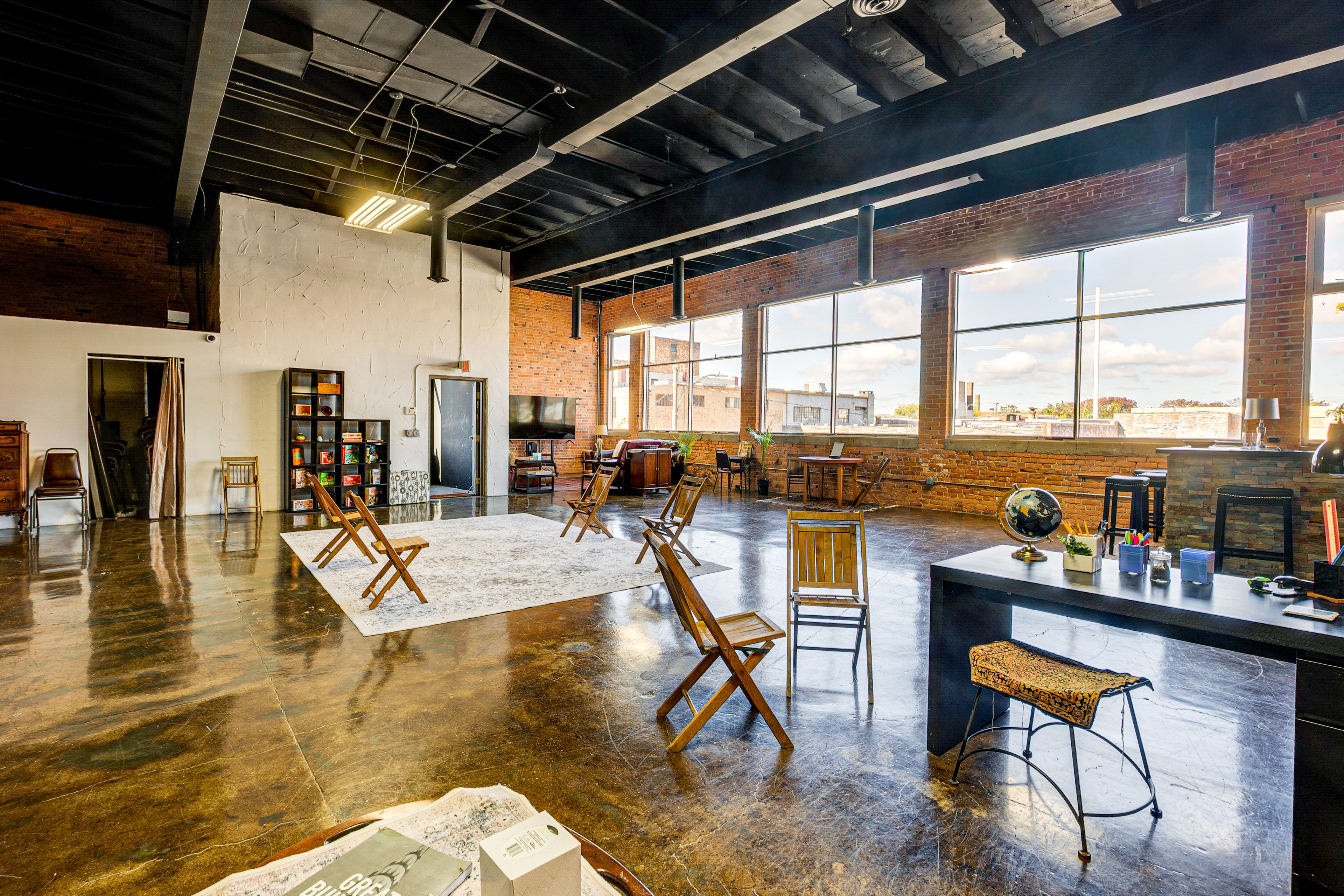 Property Interior | 2-Story Apartment | Free WiFi | Central A/C & Heating