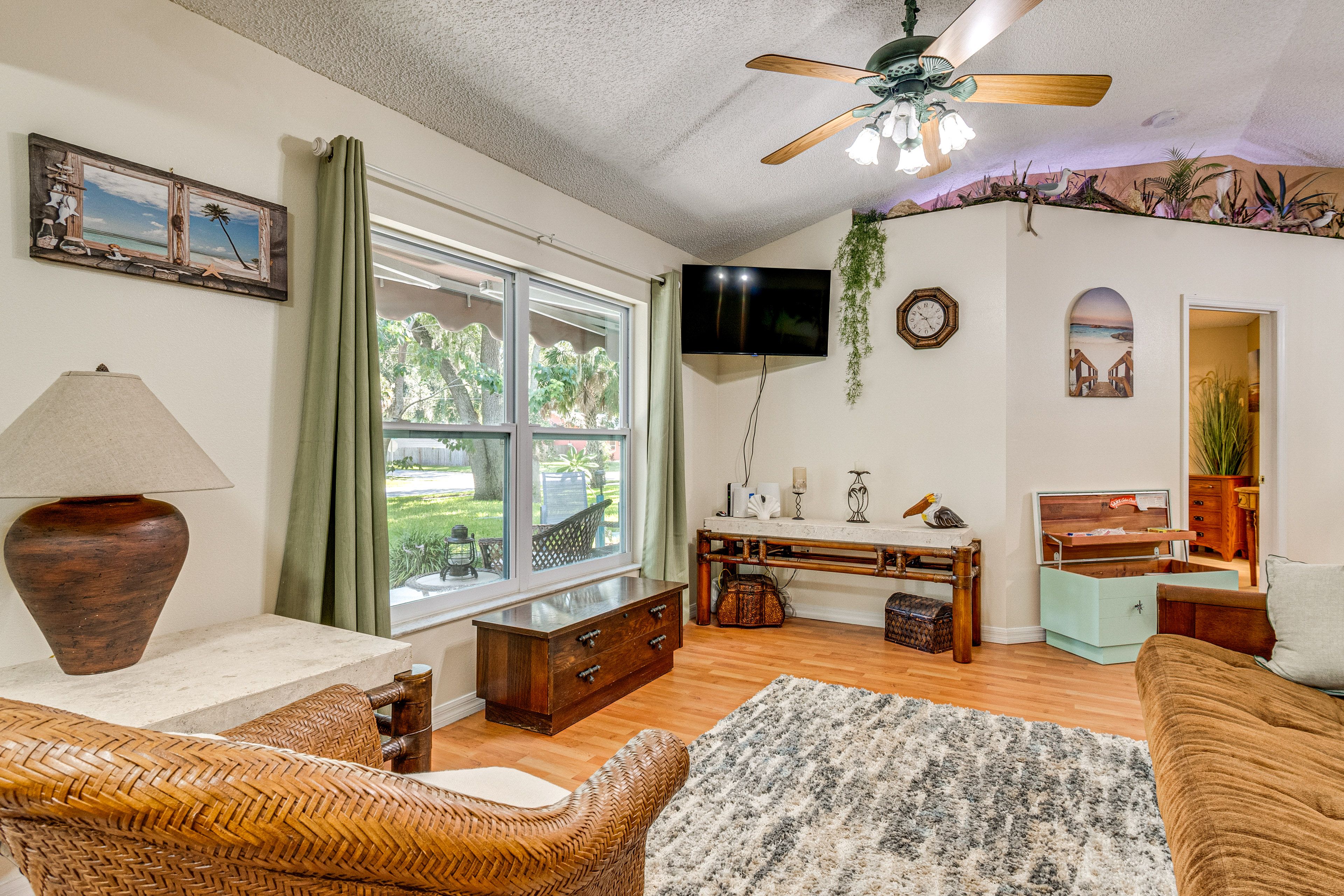Living Room | Smart TV | Single-Story Home