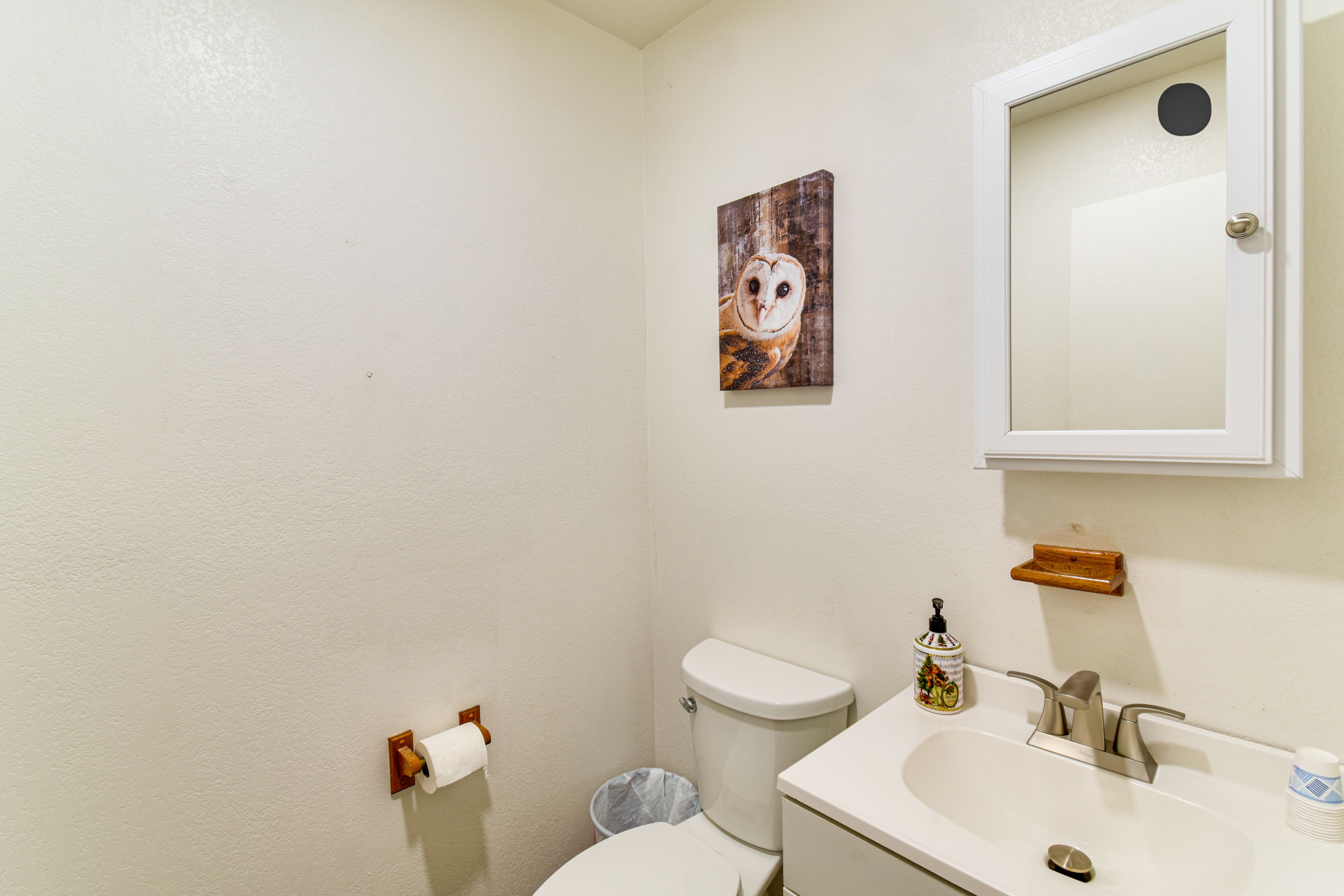 En-Suite Half Bathroom | Lower Level