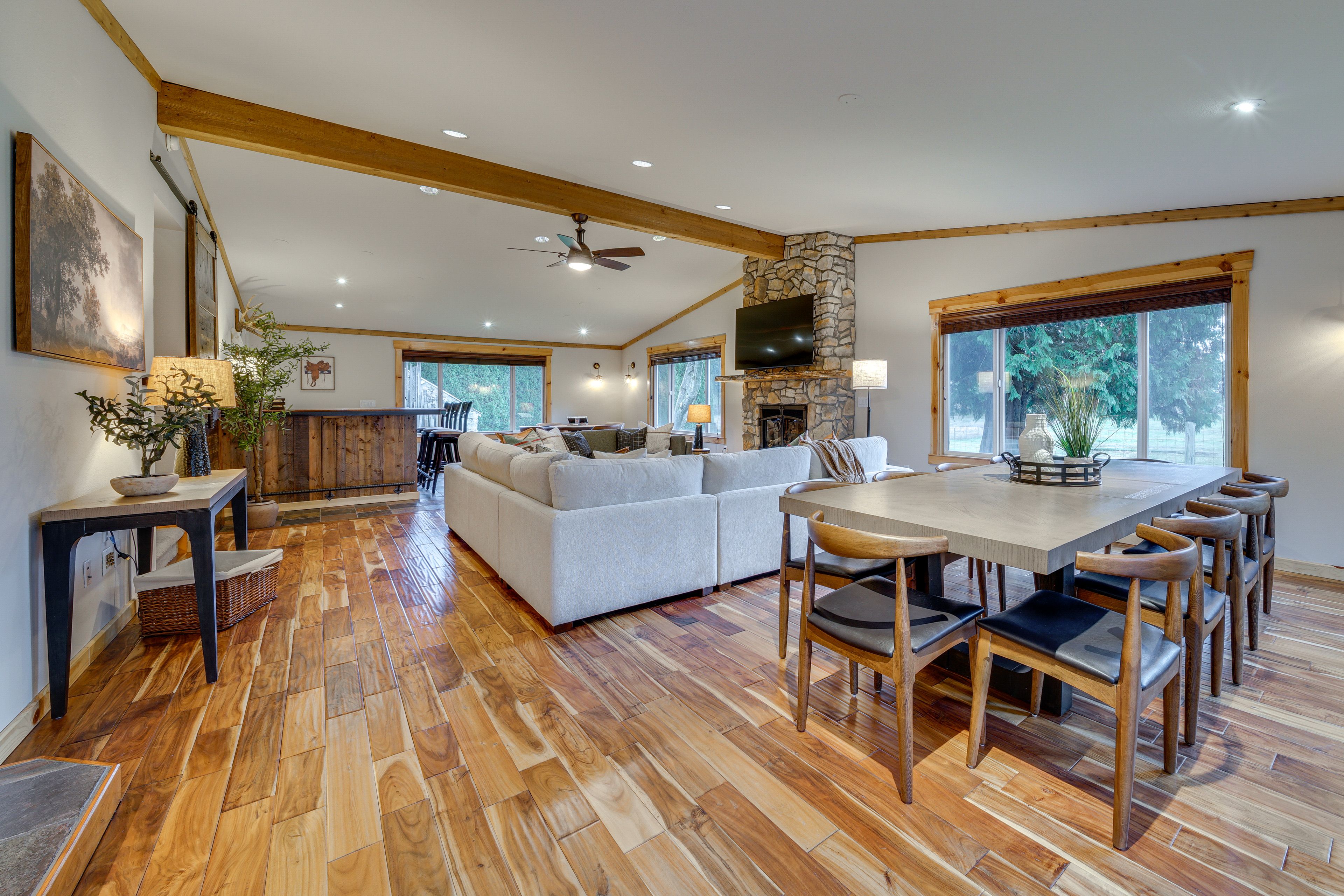 Main Living Area | Central A/C & Heat | Smart TV | Free WiFi | Dining Area