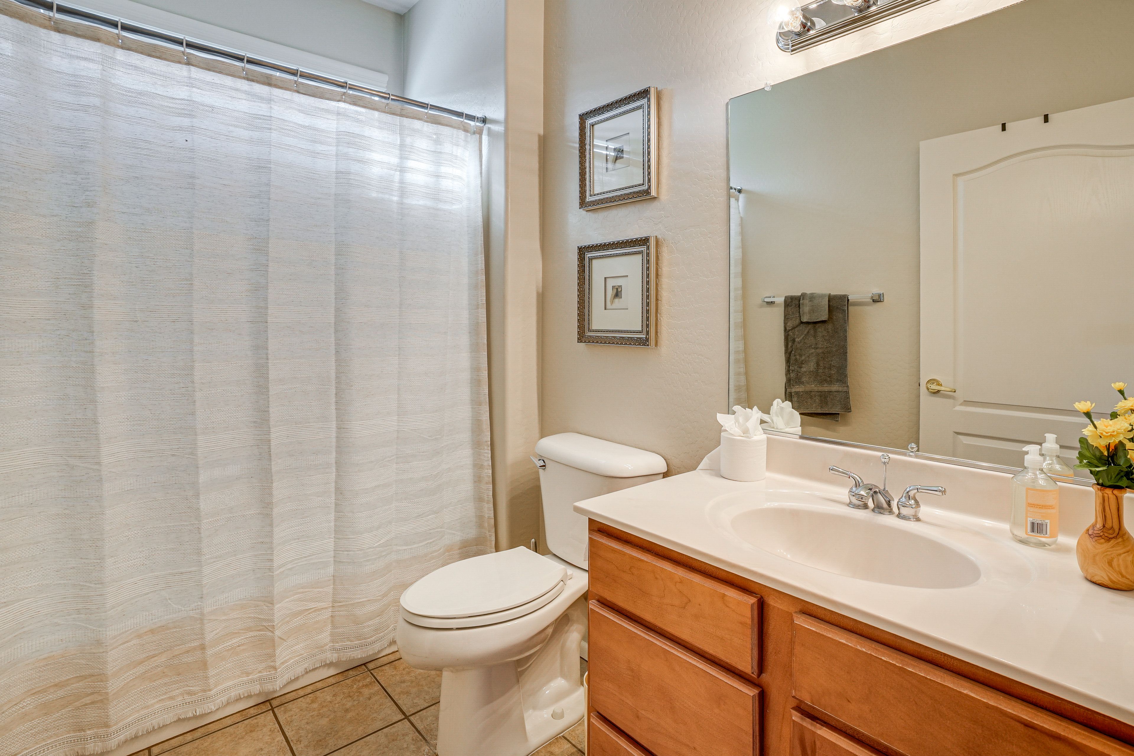 Full Bath | Towels | Hair Dryer