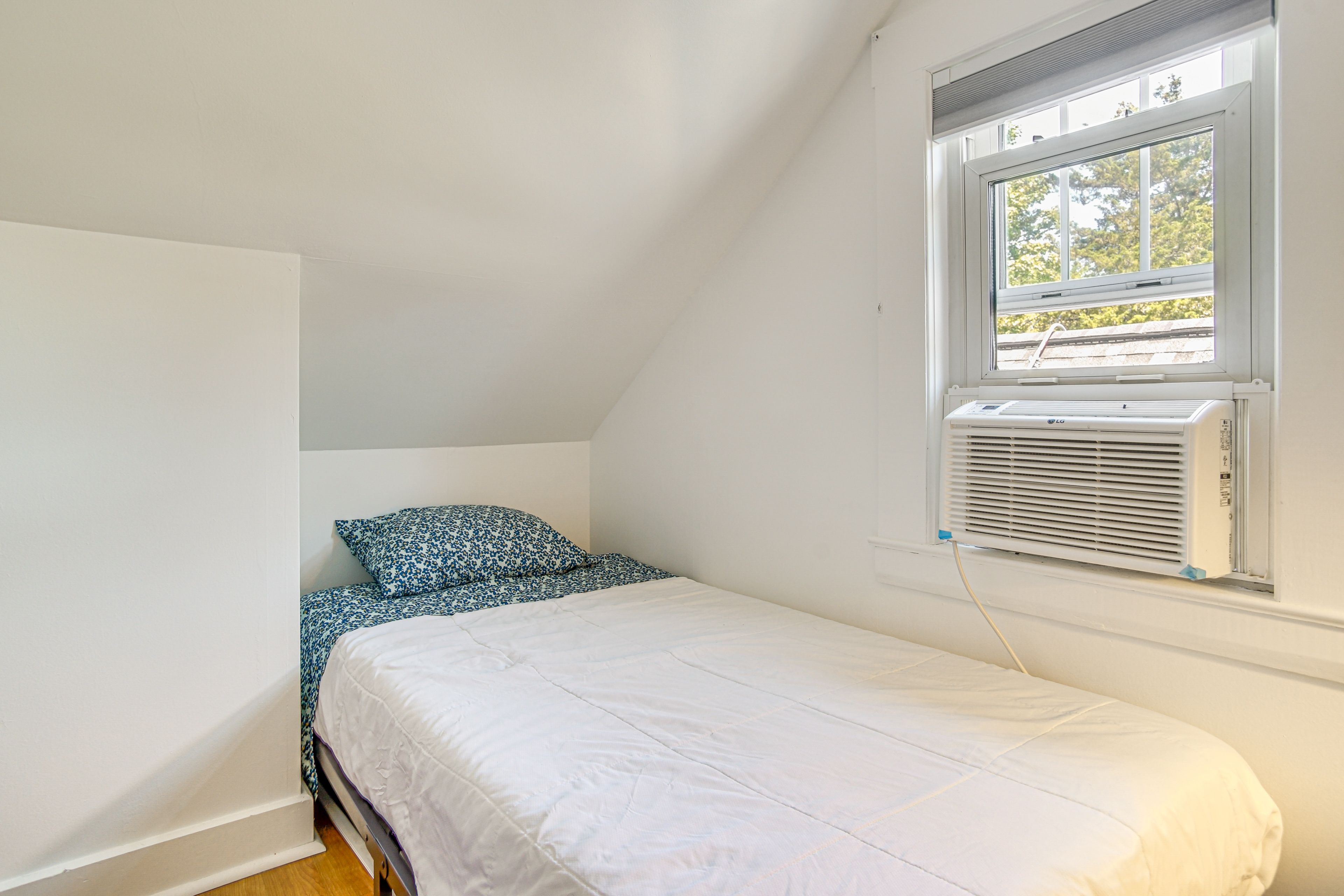 Bedroom 3 | 2nd Floor | Twin Bed | Window A/C Unit