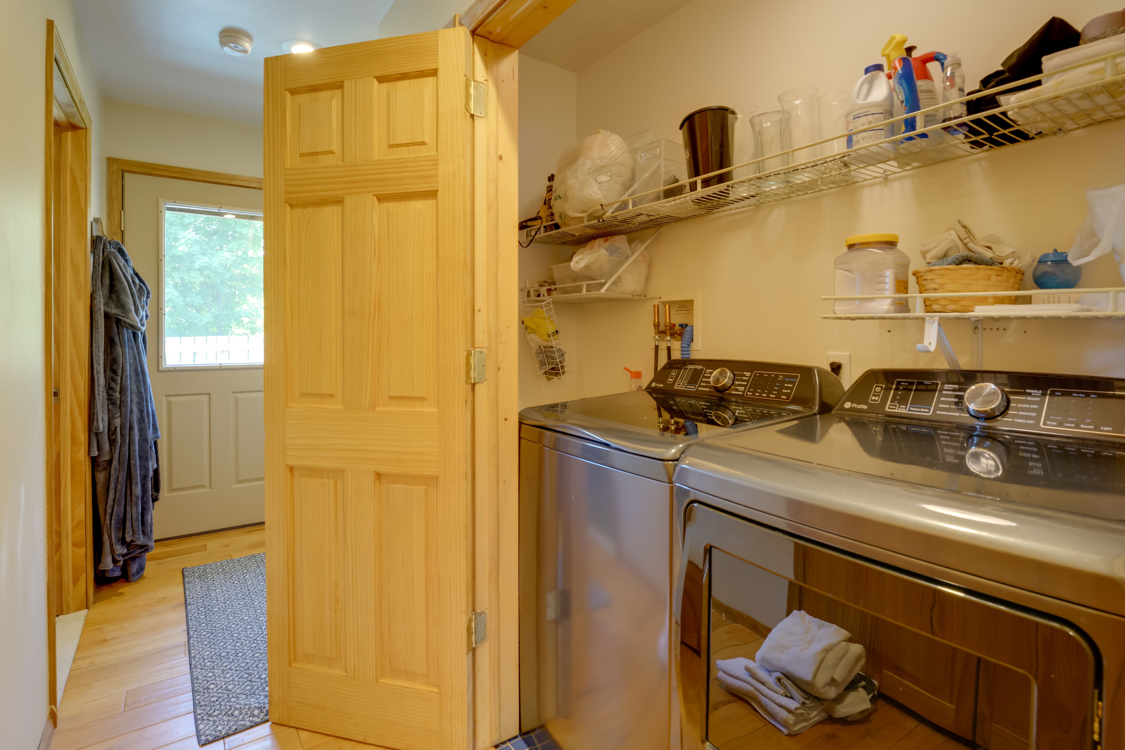 Laundry Closet | 1st Floor | Washer & Dryer