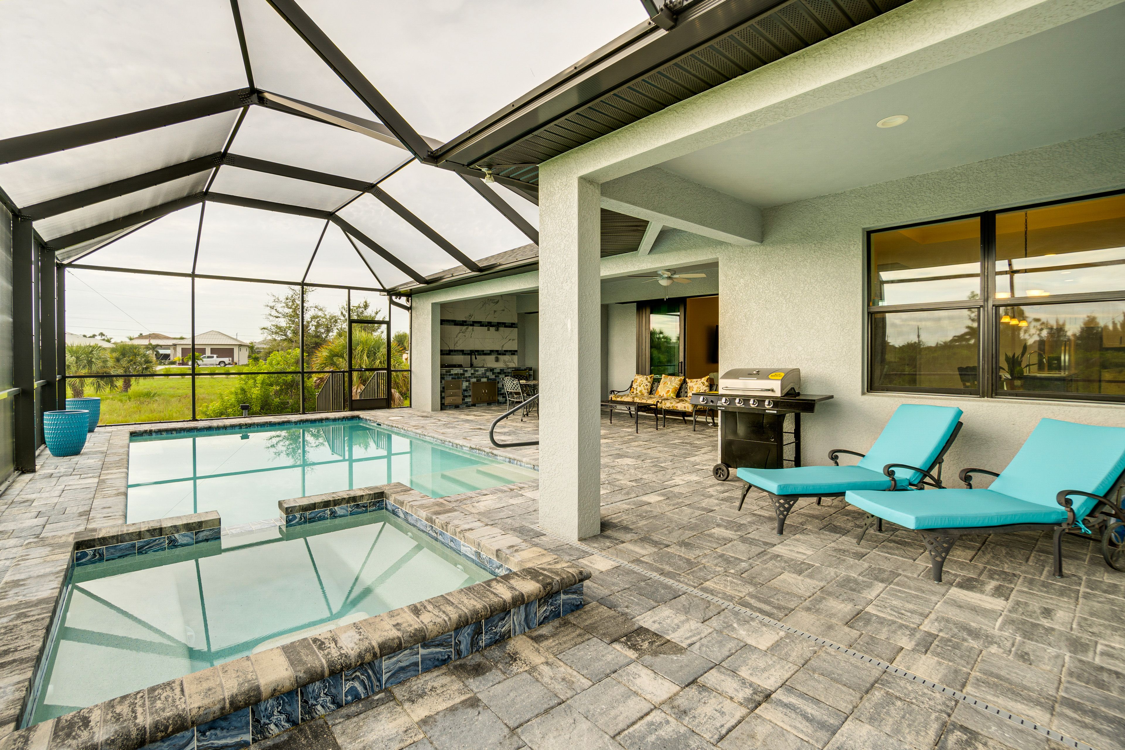 Port Charlotte Vacation Rental | 3BR | 3BA | 2,260 Sq Ft | 4 Steps Required